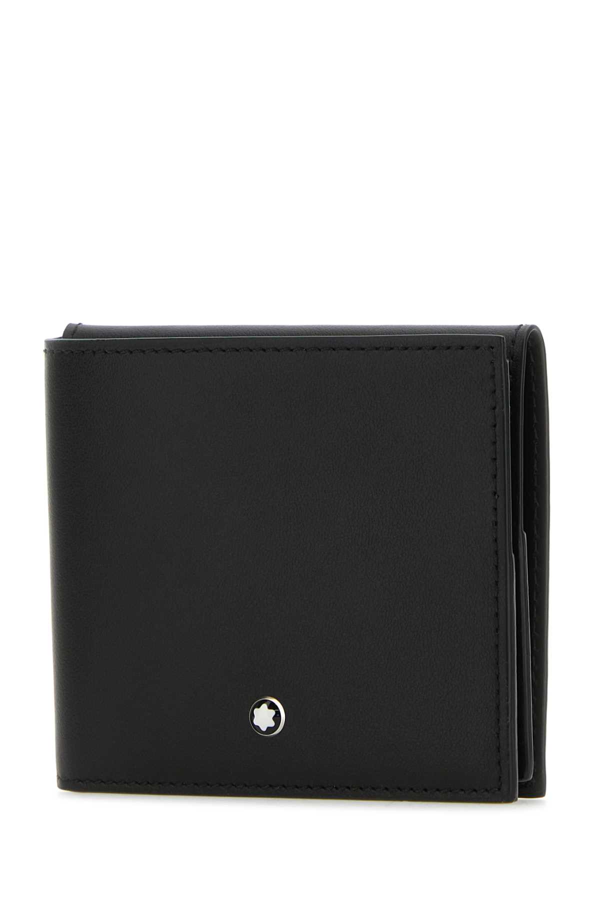 Shop Montblanc Black Leather Wallet