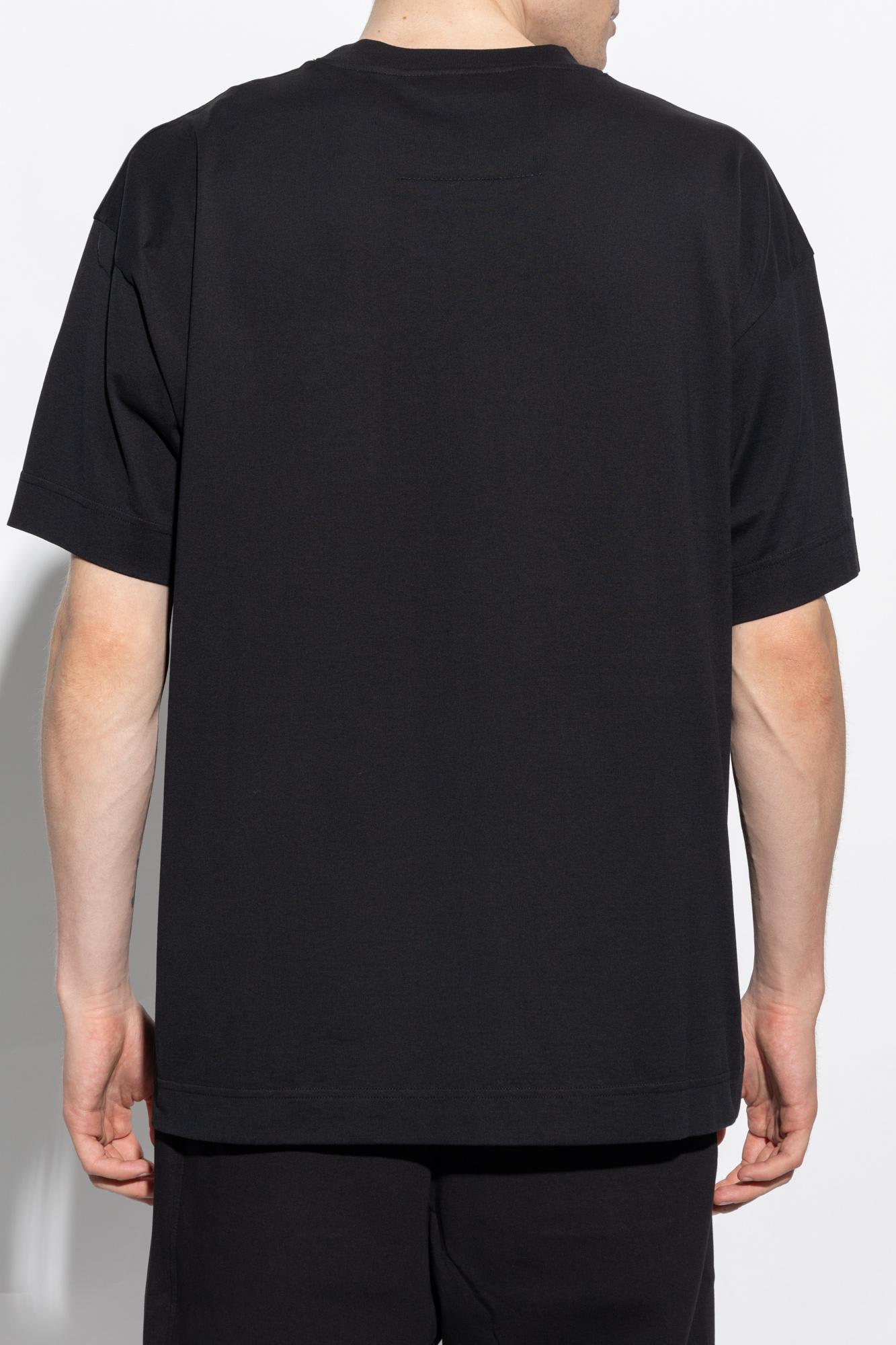 Shop Givenchy T-shirt With Pocket In Black