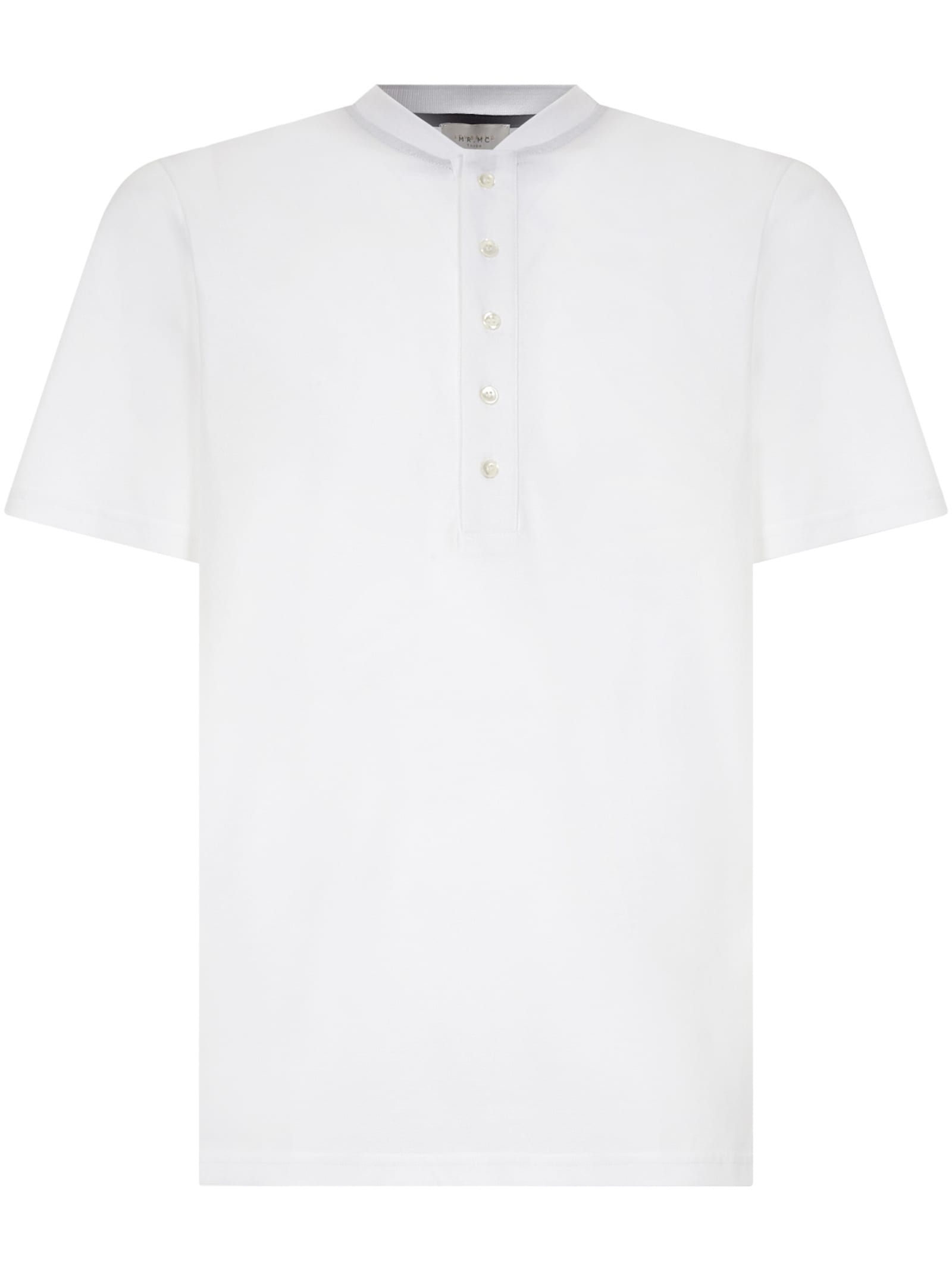 Low Brand Polo Shirt In White