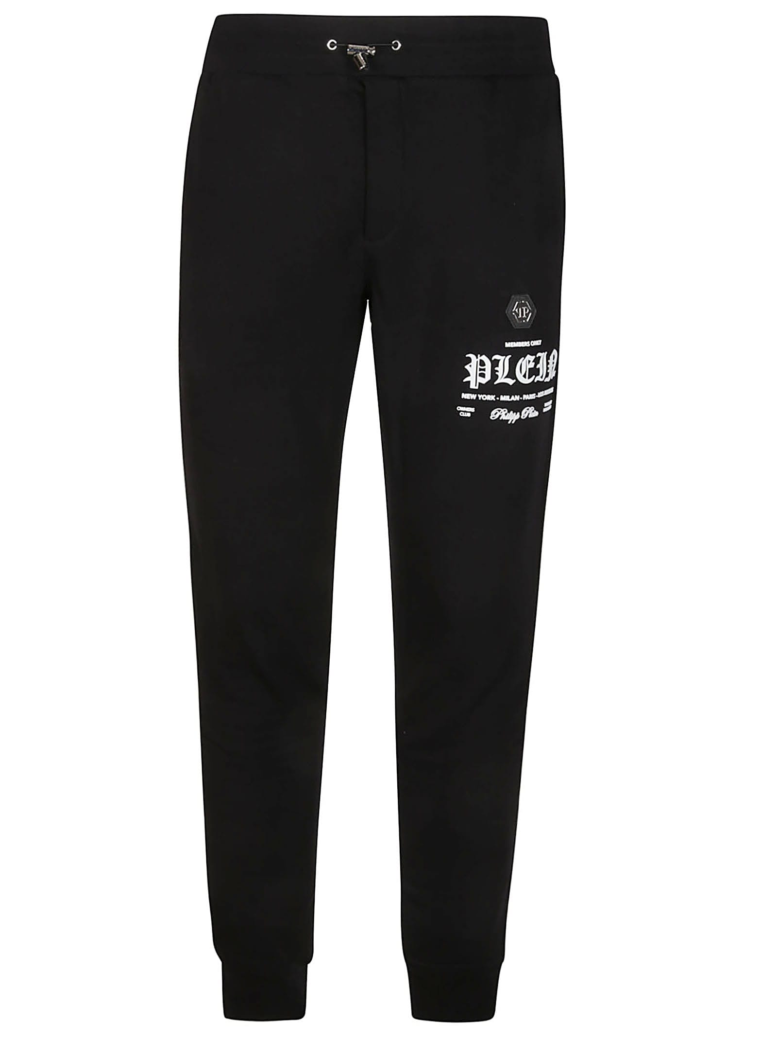 Shop Philipp Plein Jogging Pant In Black