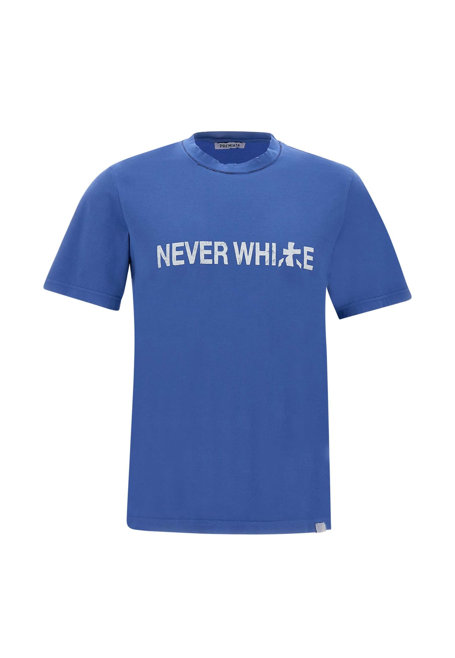Shop Premiata Athenscotton T-shirt In Blue
