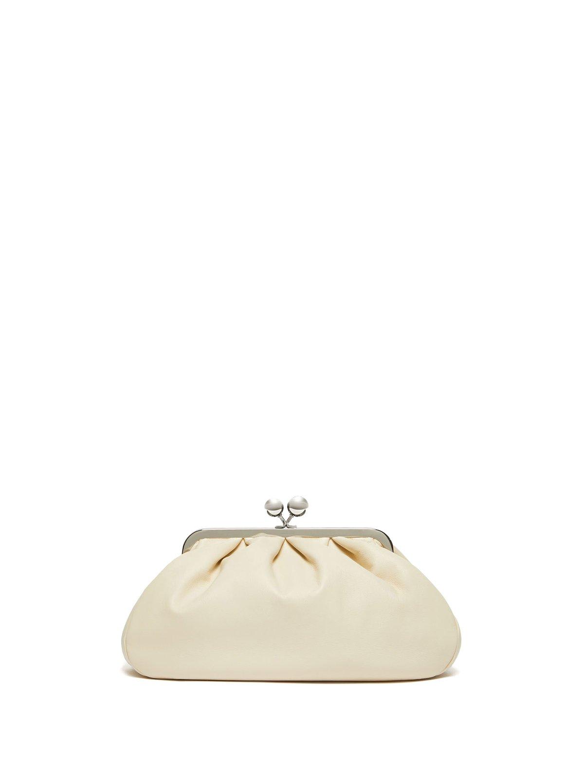 Weekend Max Mara Medium Pasticcino Bag In Avorio