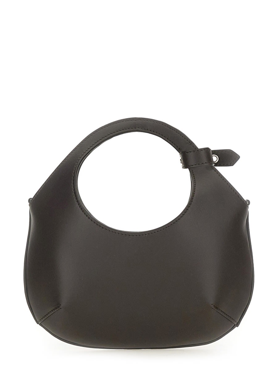 Shop Courrèges Holy Mini Bag In Brown