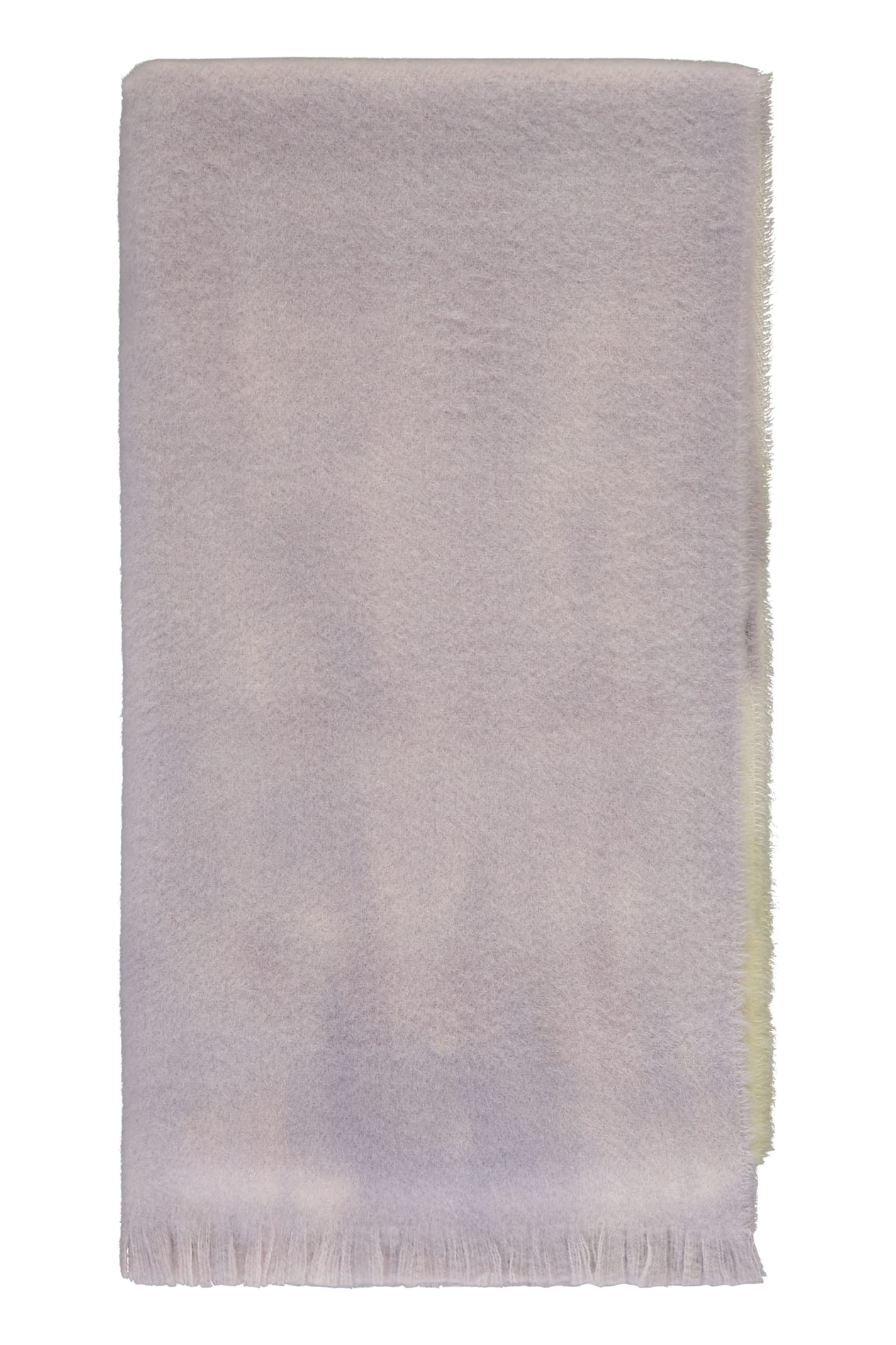 Herno Wool Scarf In Gray