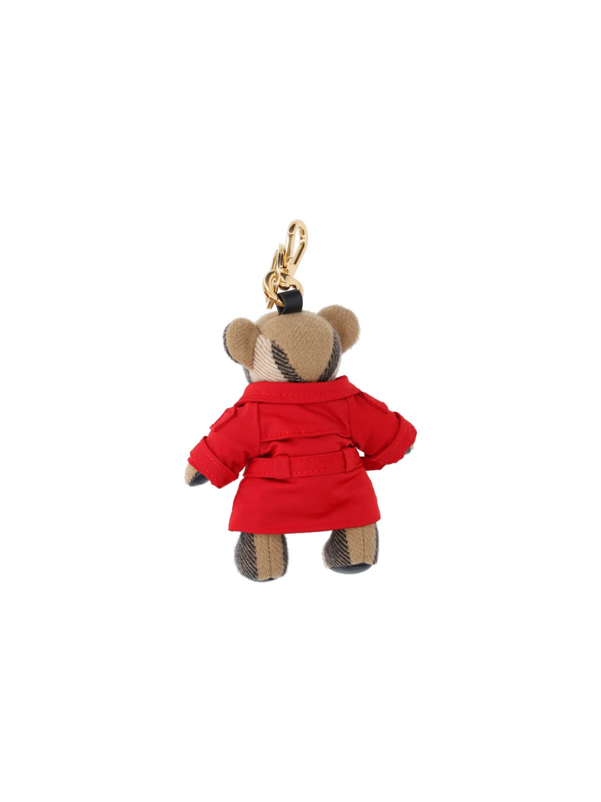 Burberry Charm Keychain Bear Thomas In Red