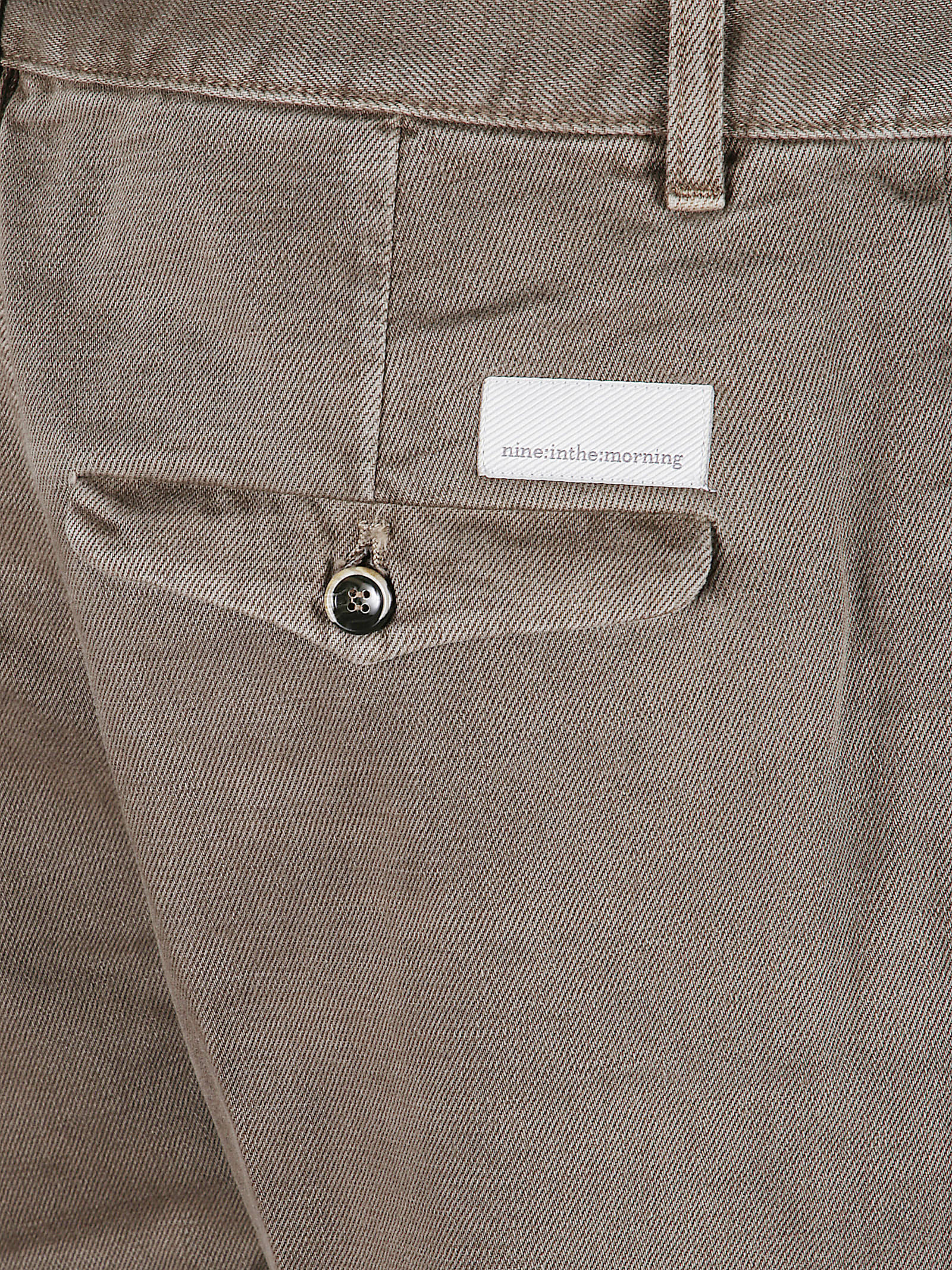 Nine In The Morning Chino Pants In Brown