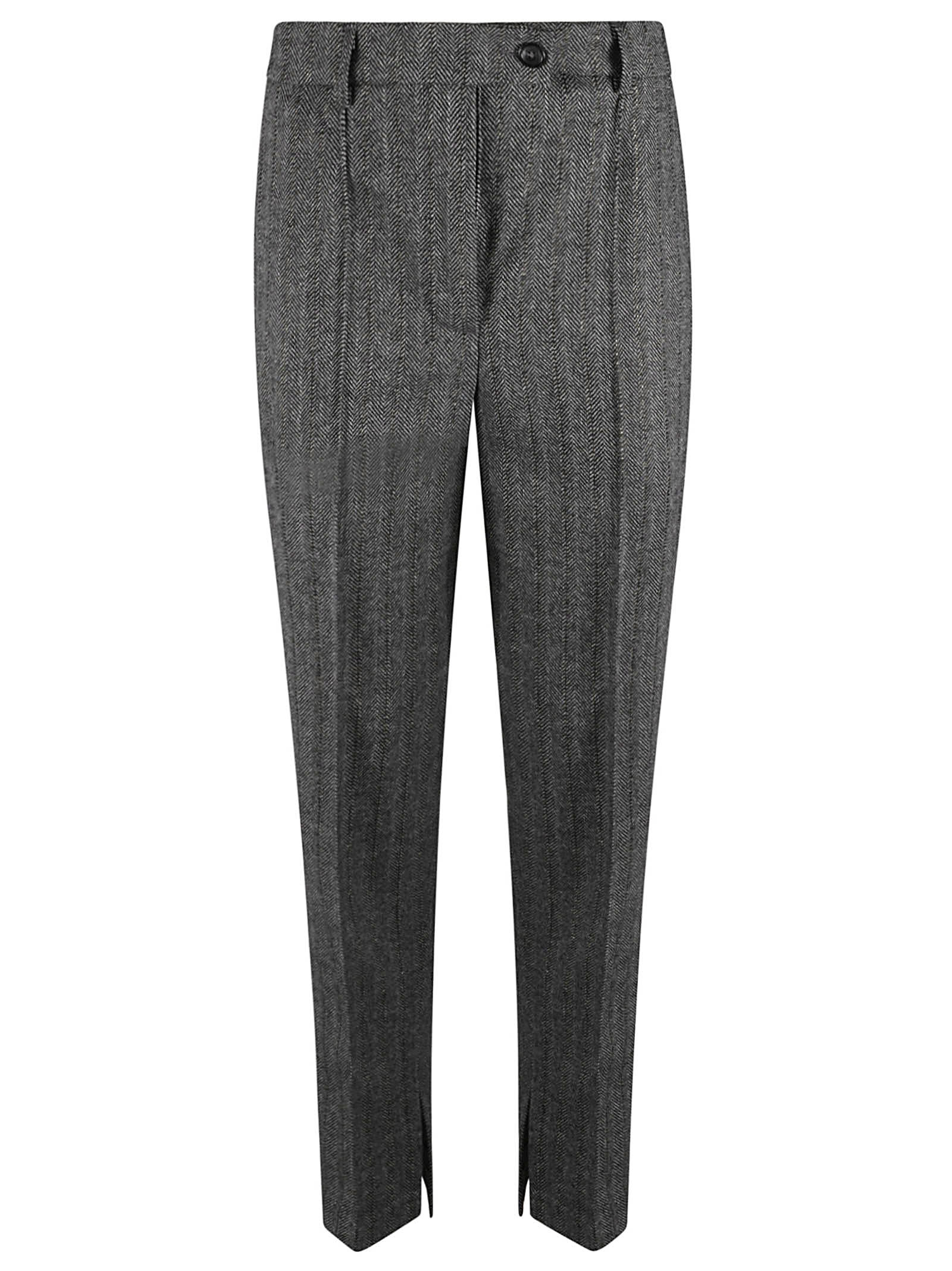 Buttoned Classic Trousers