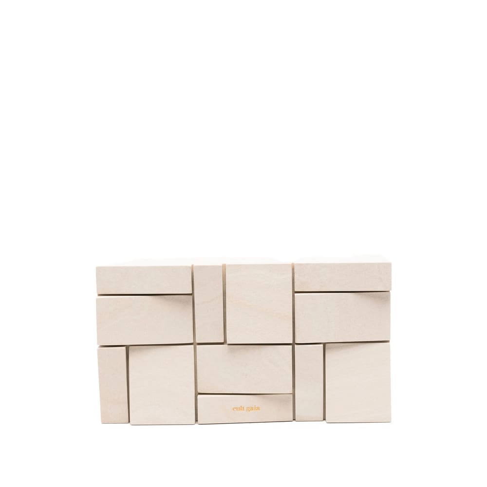 Cult Gaia Galleria Geometric-block Clutch Bag In White