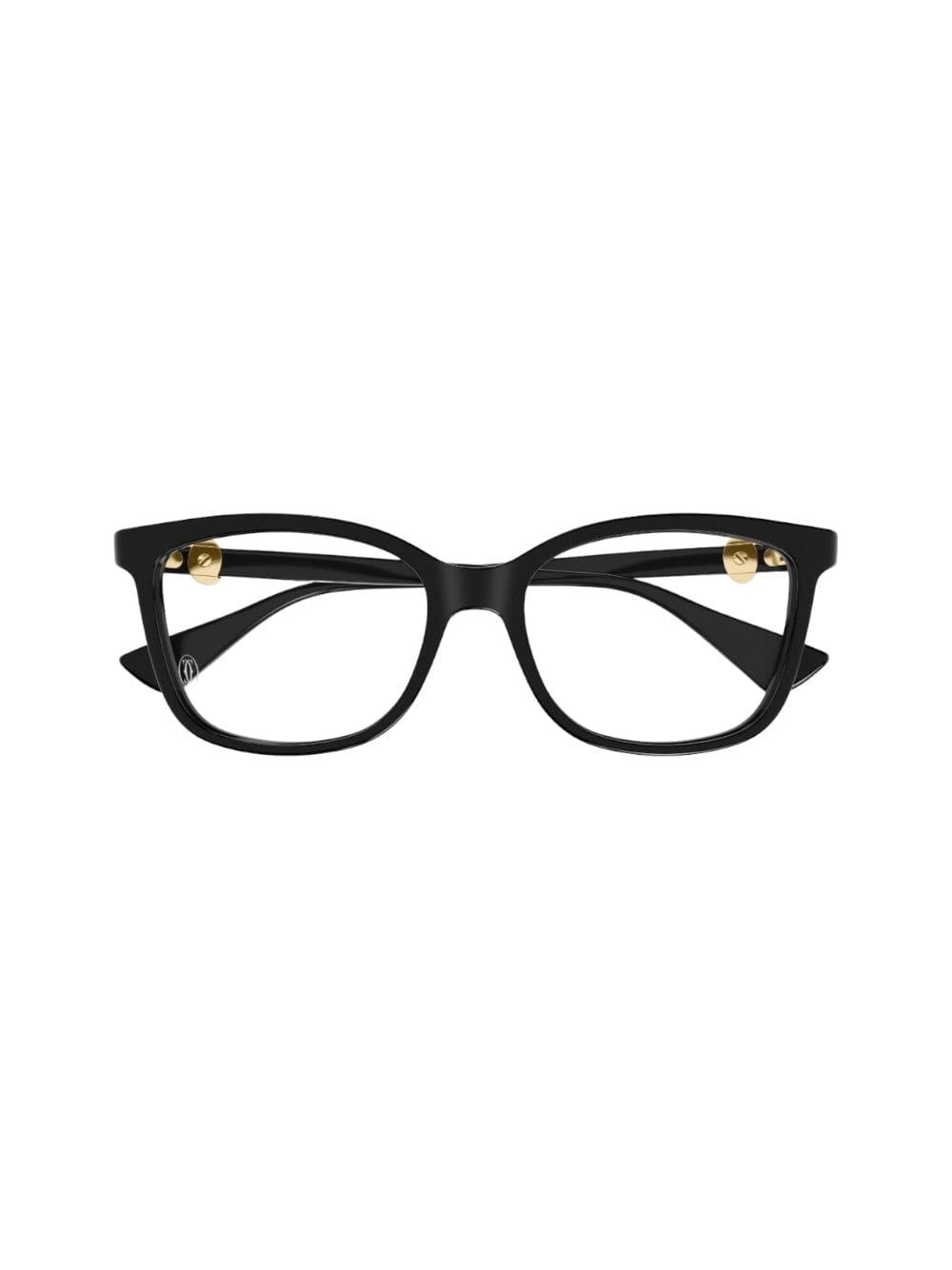 Shop Cartier Ct 0493 - Black Glasses