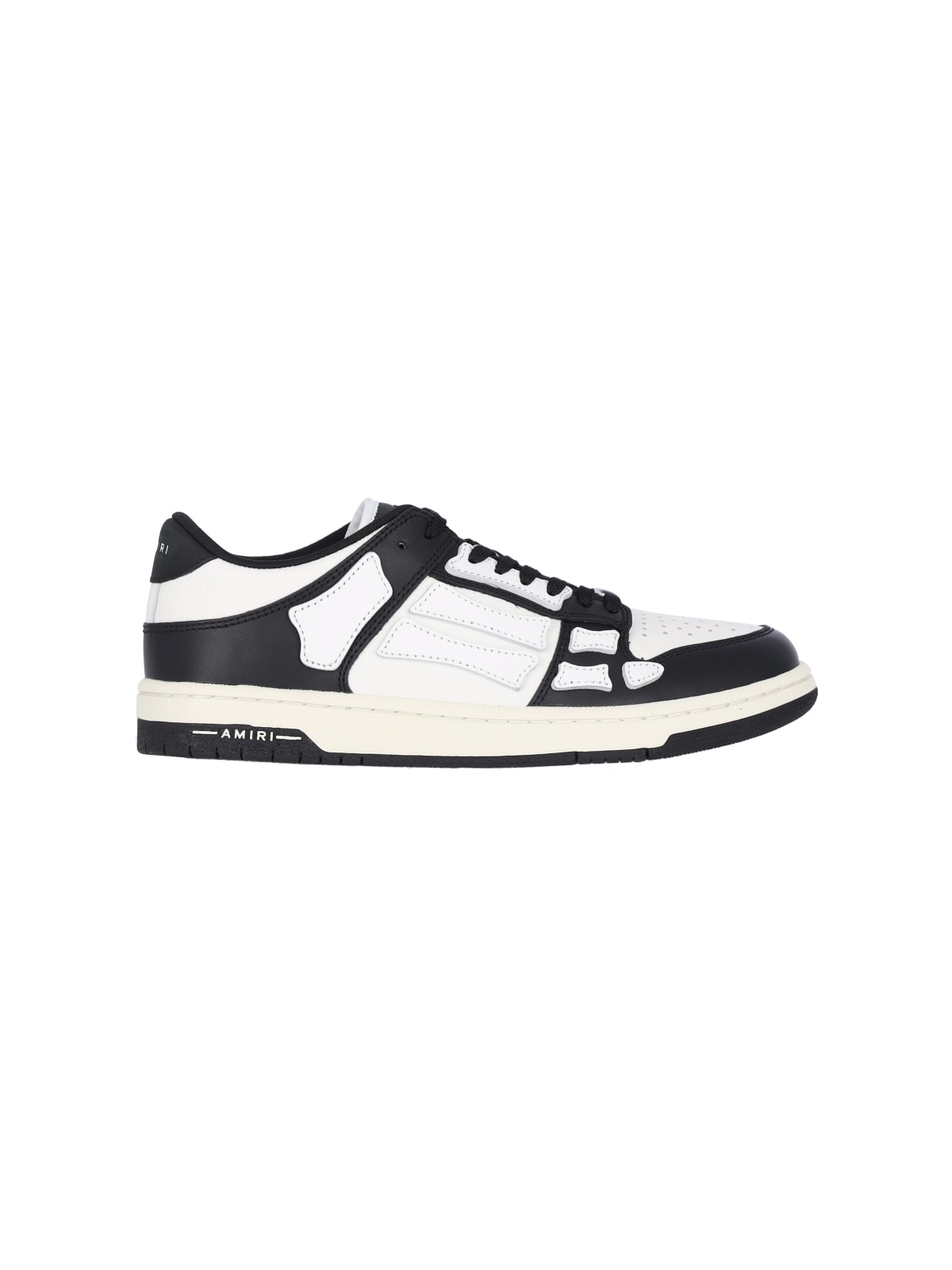 Shop Amiri Skel Low-top Sneakers In Black