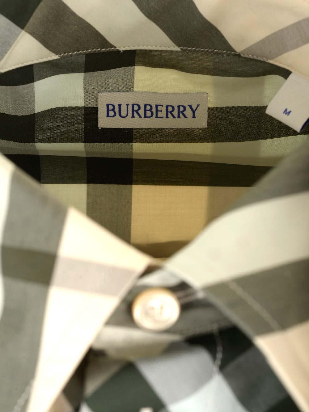 Shop Burberry Nova Check-printed Short Sleeved Shirt In Vintage Check Cream