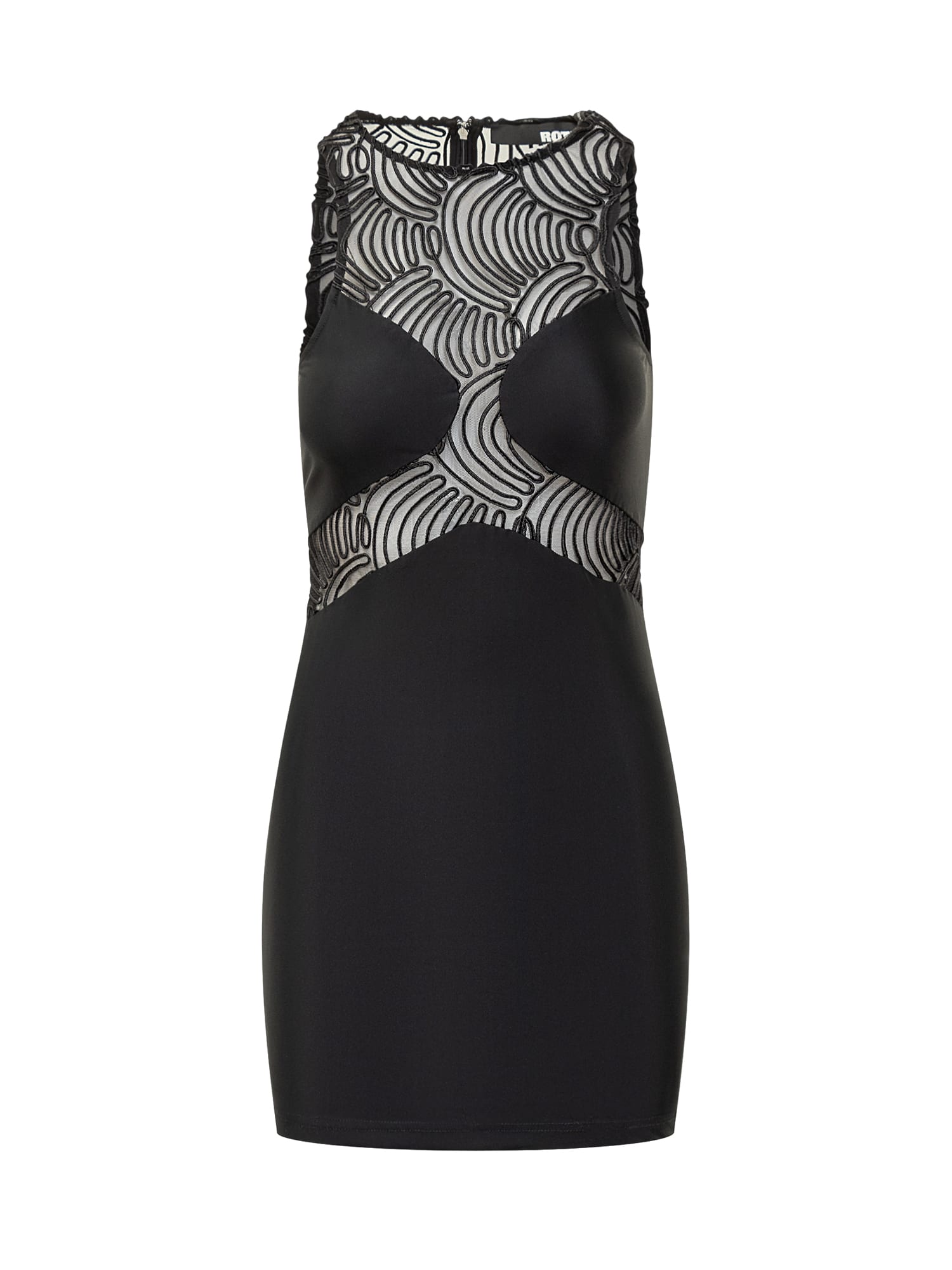 Shop Rotate Birger Christensen Stretchy Dress In Black