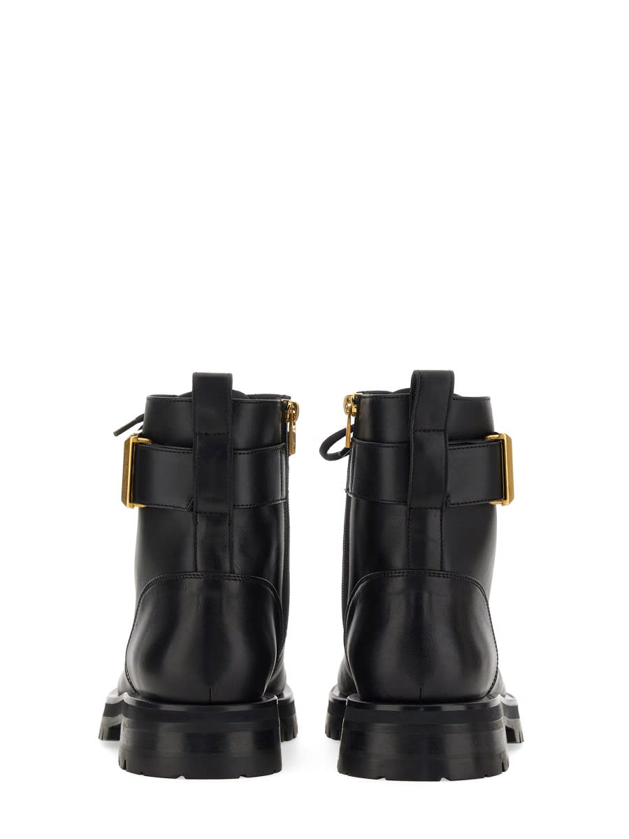 Shop Balmain Army Boot Romy In Black