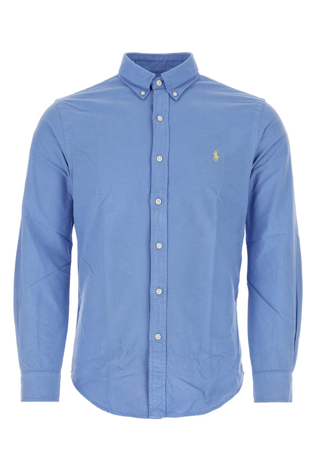 Cerulean Blue Oxford Shirt