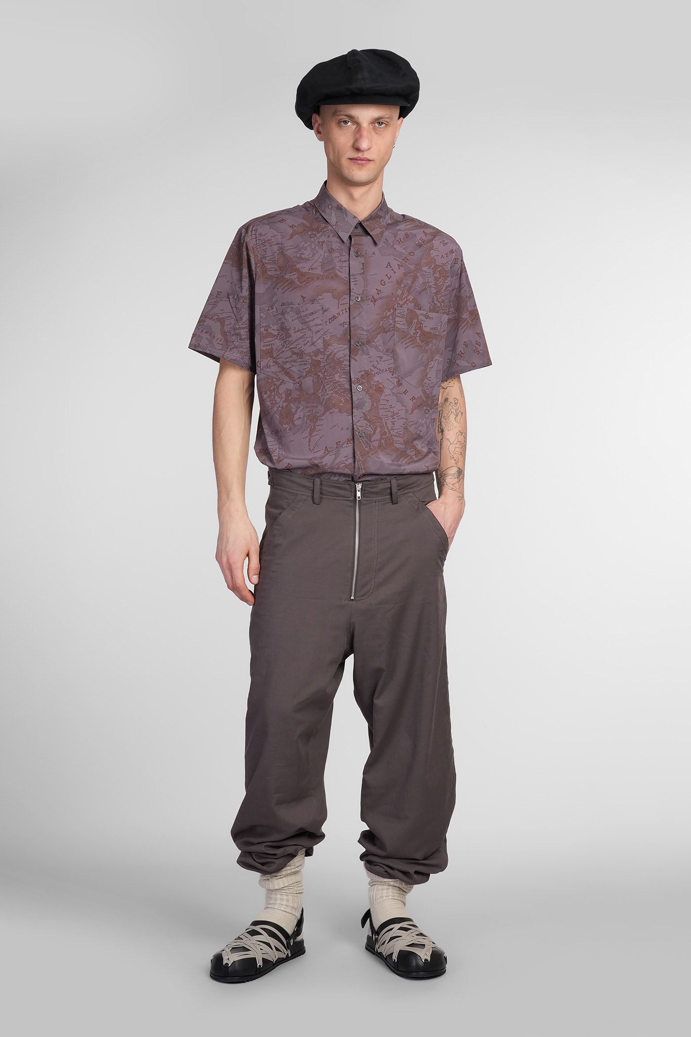 Magliano Pants In Brown Cotton In Brown