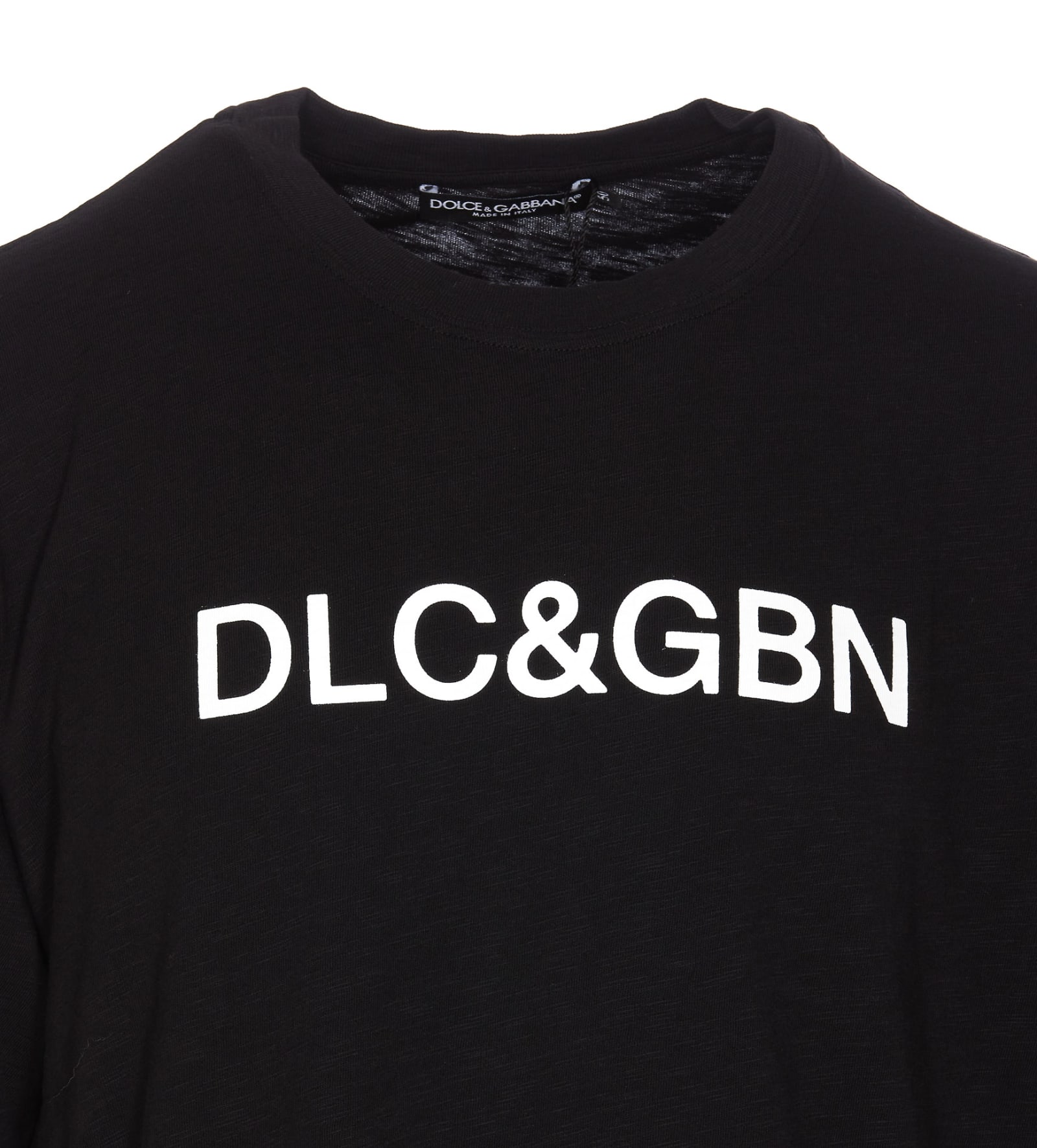 Shop Dolce & Gabbana Logo T-shirt In Black