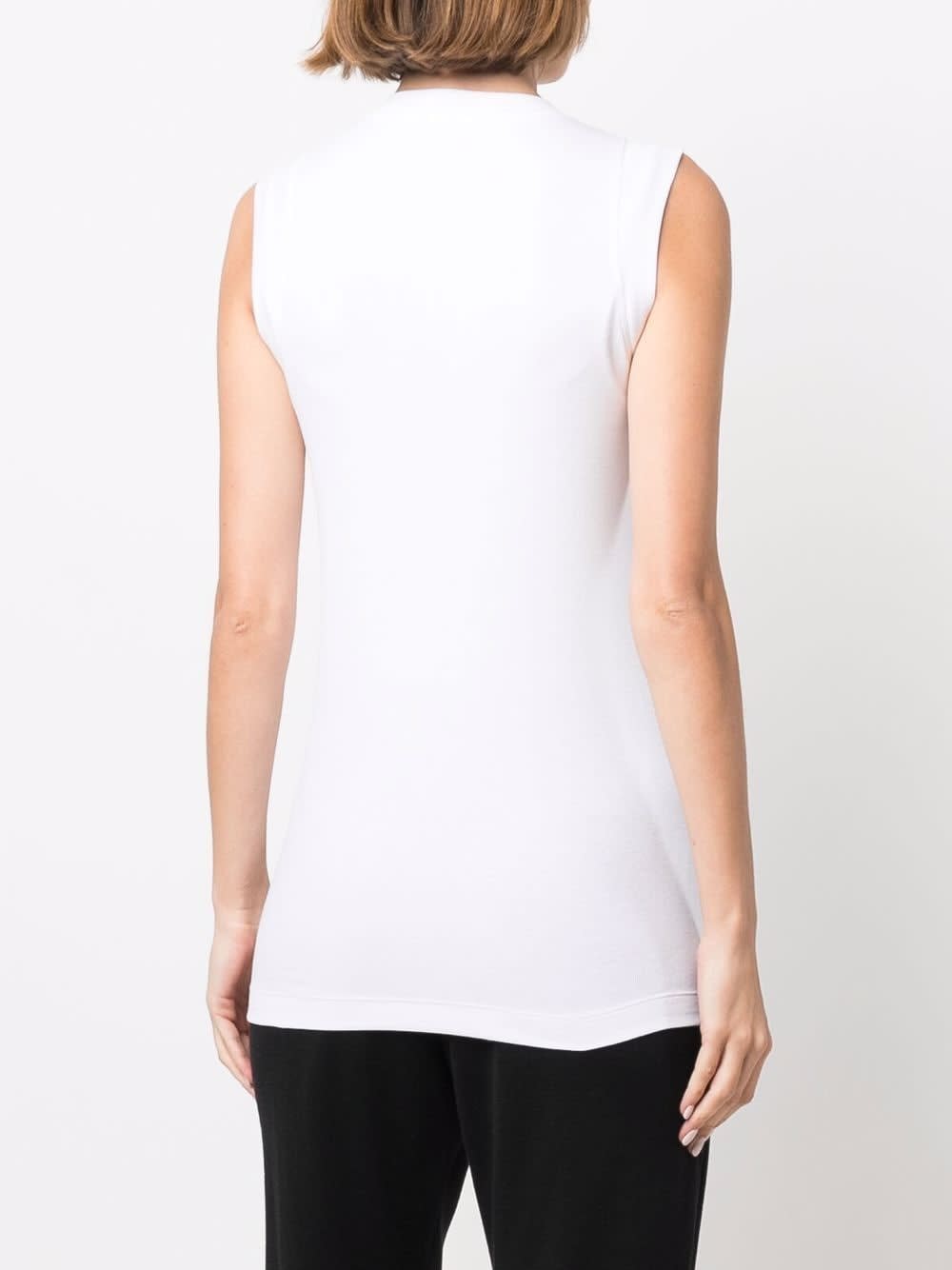 Brunello Cucinelli Cotton Tank Top In White