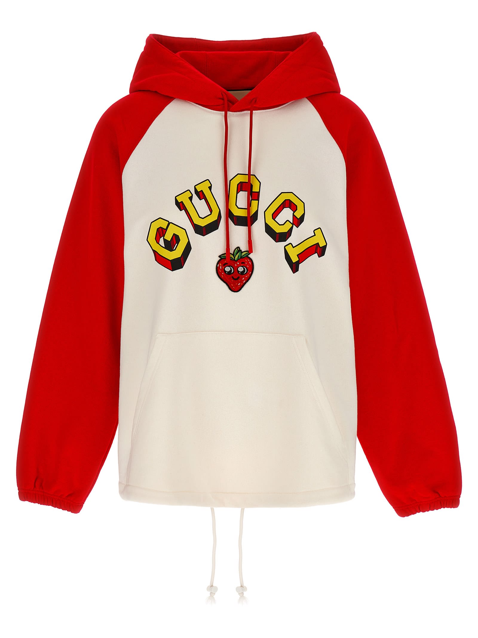 Gucci Logo Hoodie In Multicolor