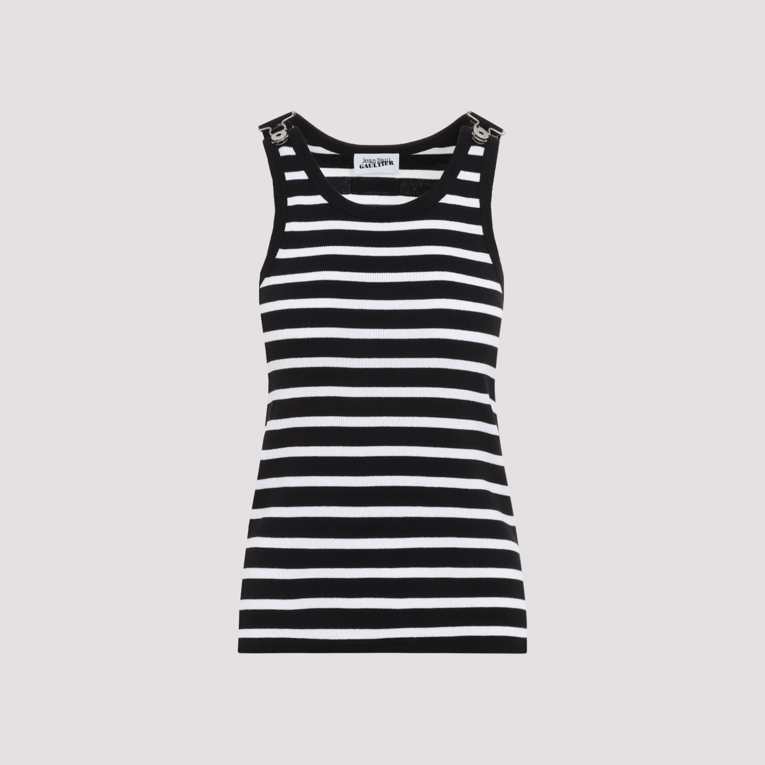 Ribbed Mariniere Tank Top