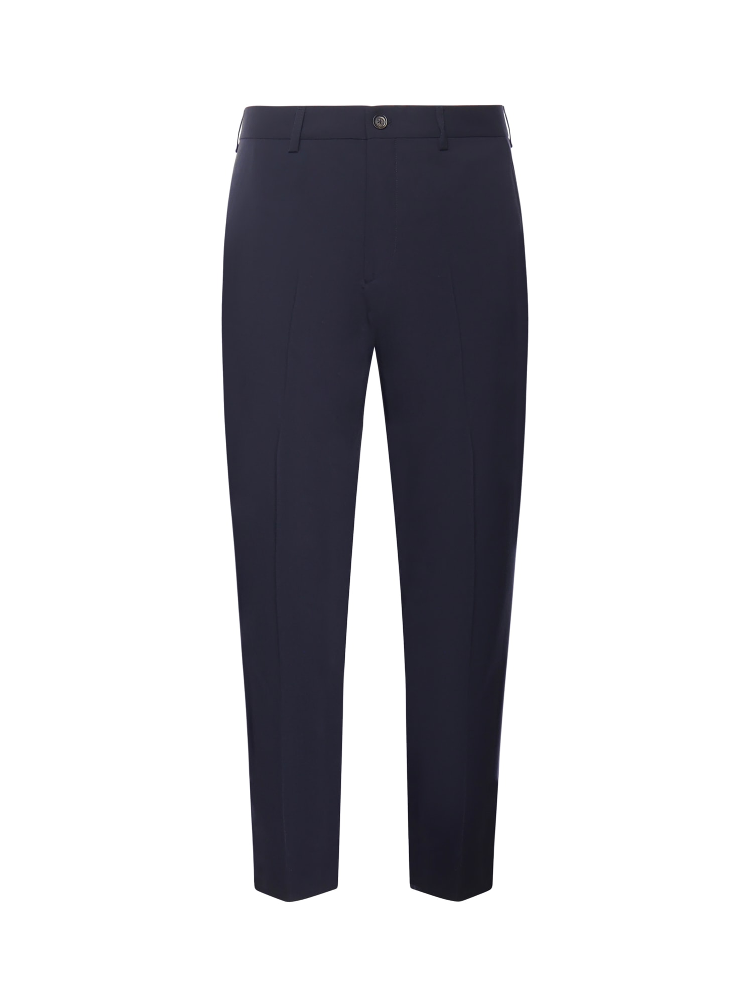 Be Able Edoardo Wool Blend Trousers In Blue