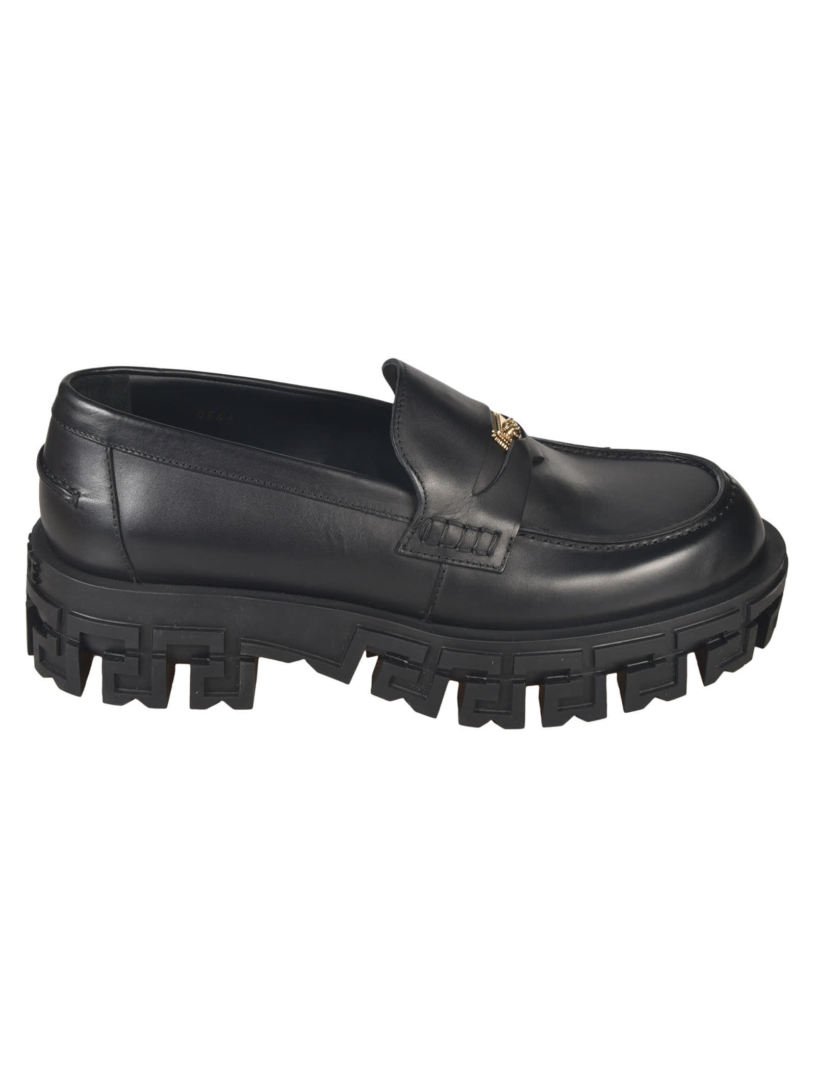 Versace Thick Platform Loafers