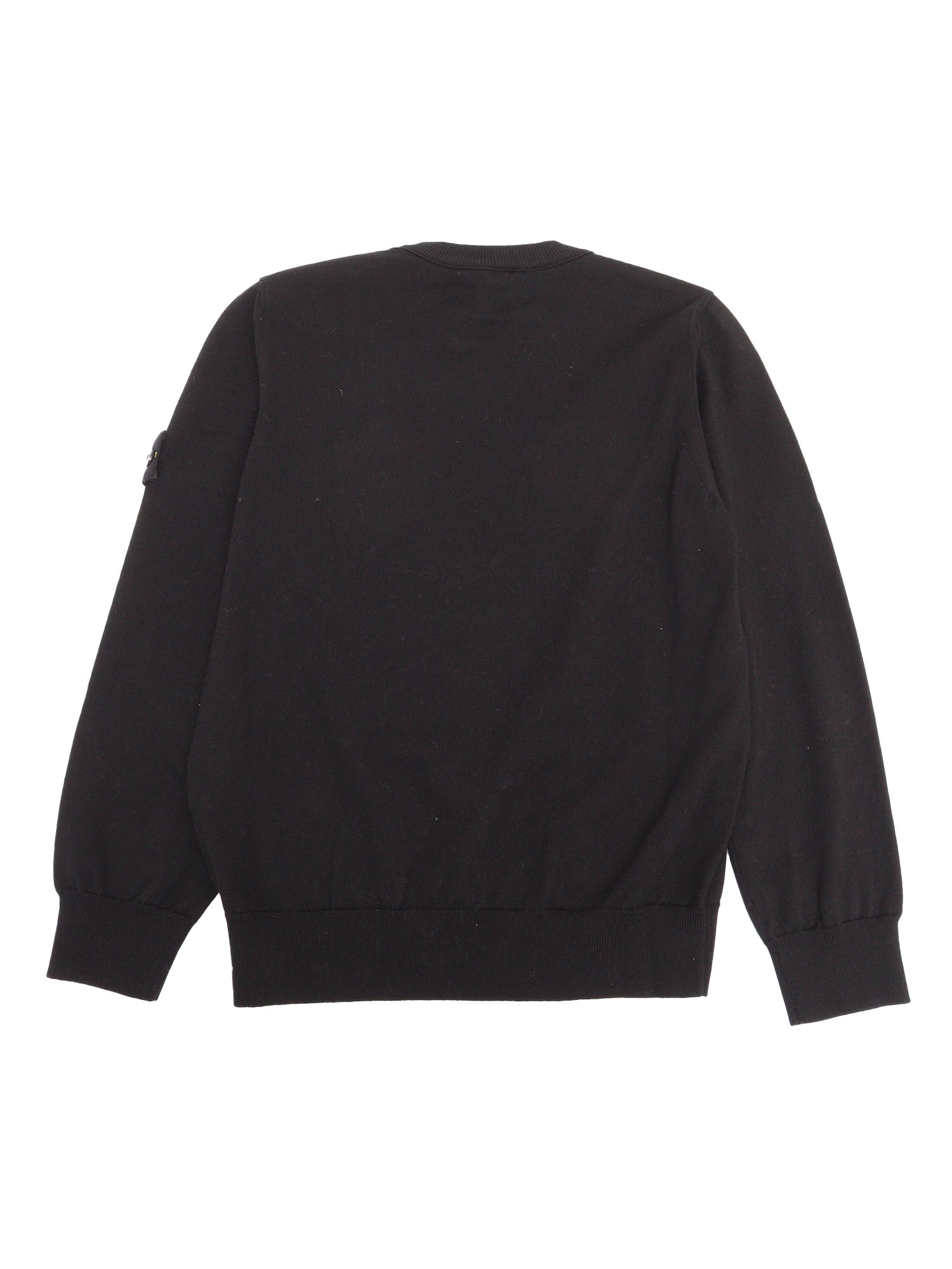 Stone Island Sweater Junior Kids Color Black In Black