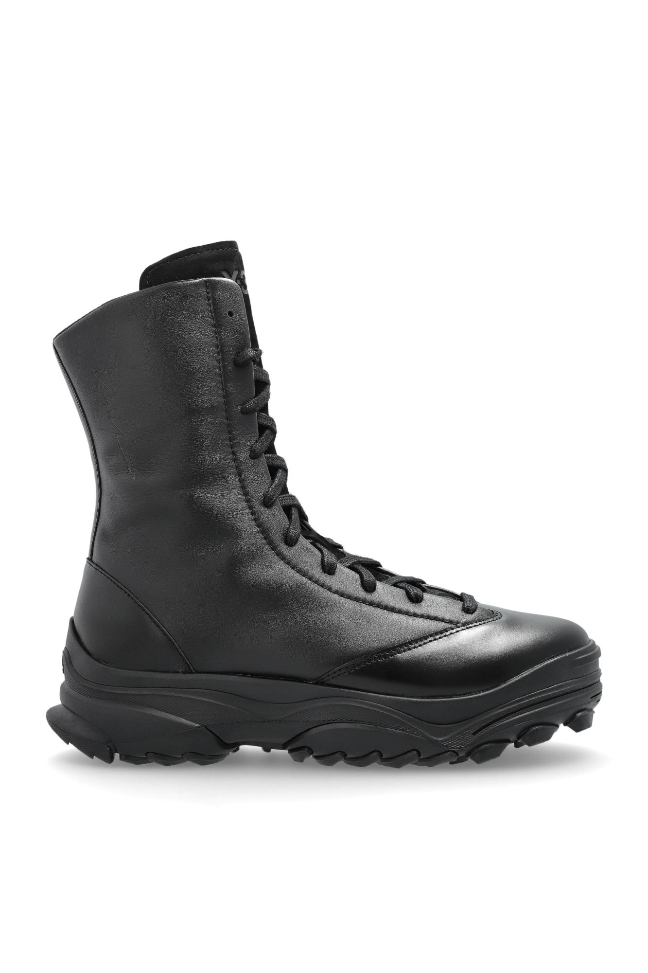 Y-3 Gsg9 Hi Ankle Boots In Black