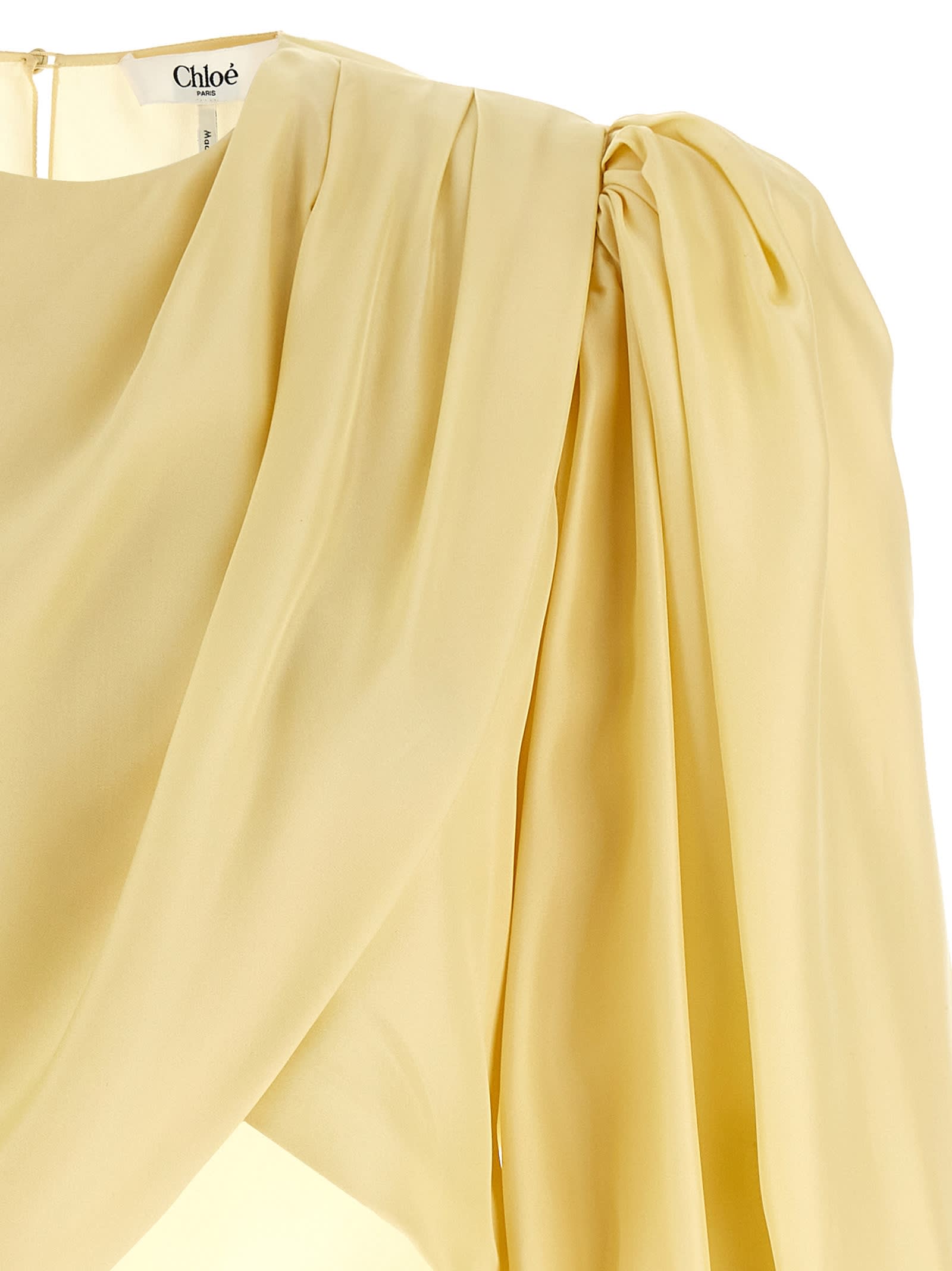 CHLOÉ DRAPED TOP