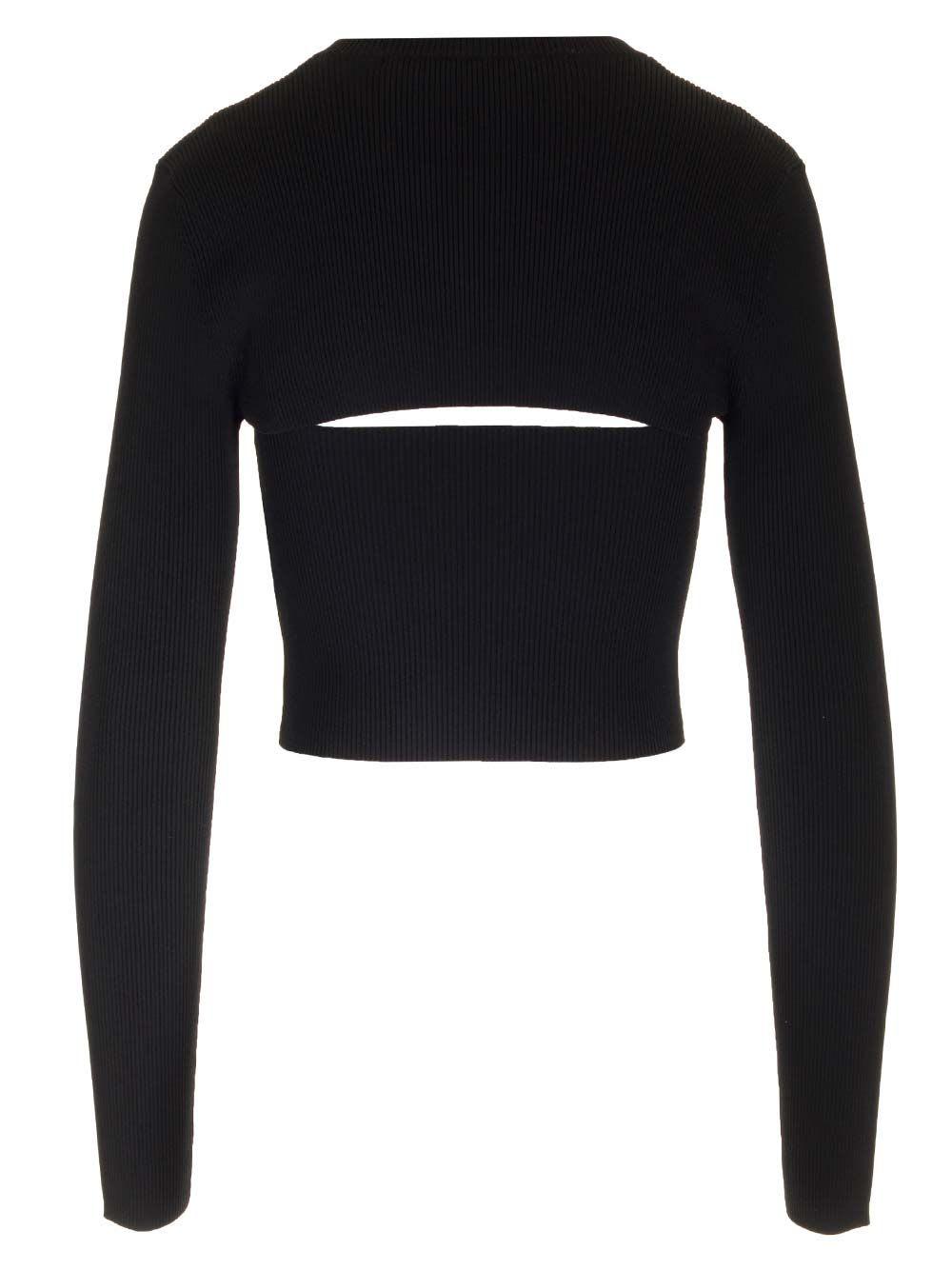 Shop Alexander Wang Twin-set Top In Black