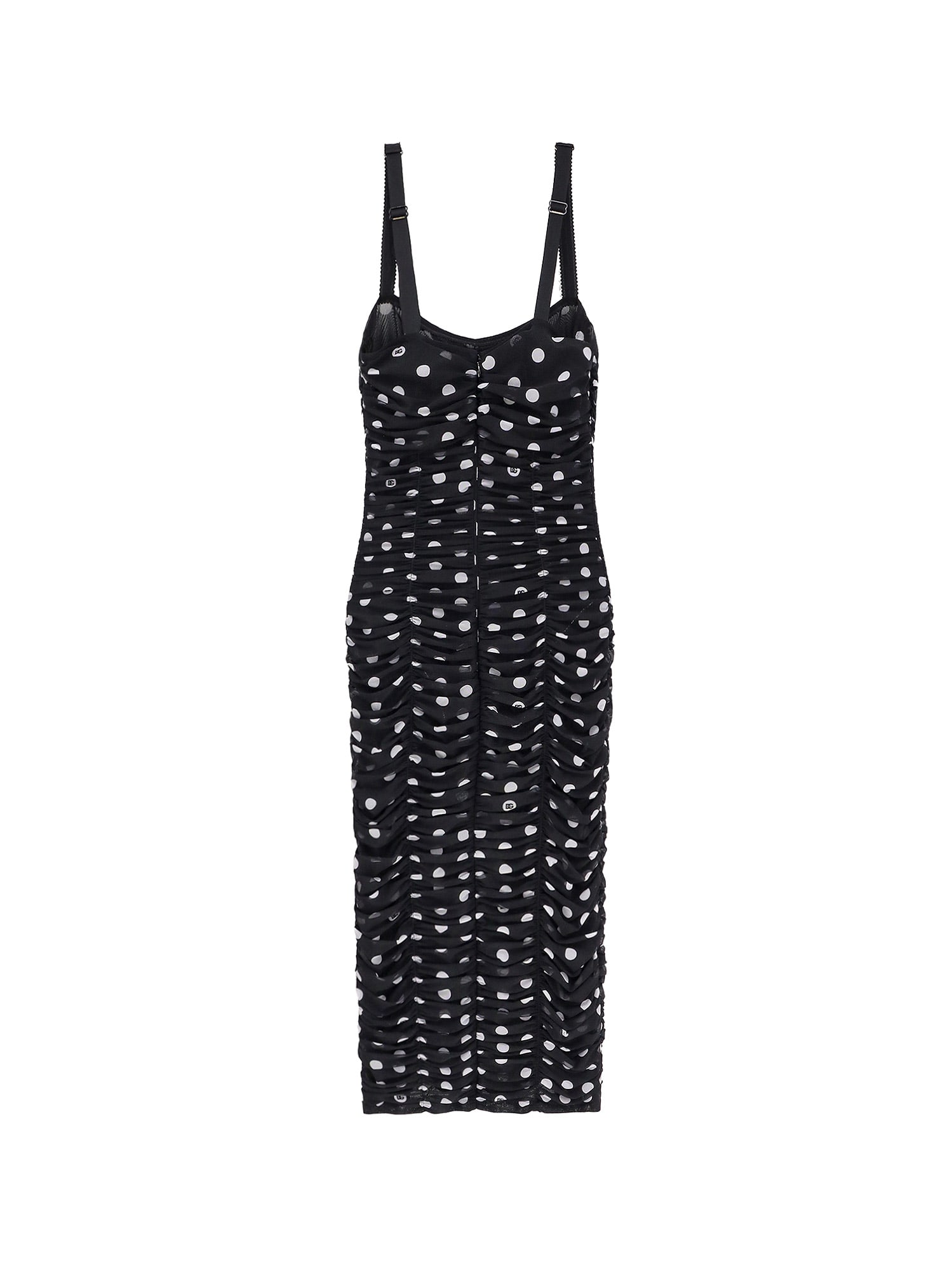 Shop Dolce & Gabbana Dress In Nero/bianco