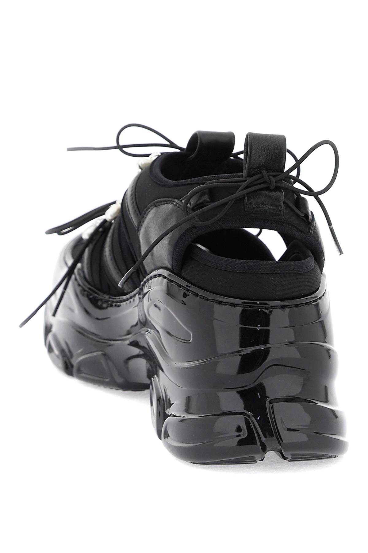 Shop Simone Rocha Hybrid Tracker Sneaker In Black (black)