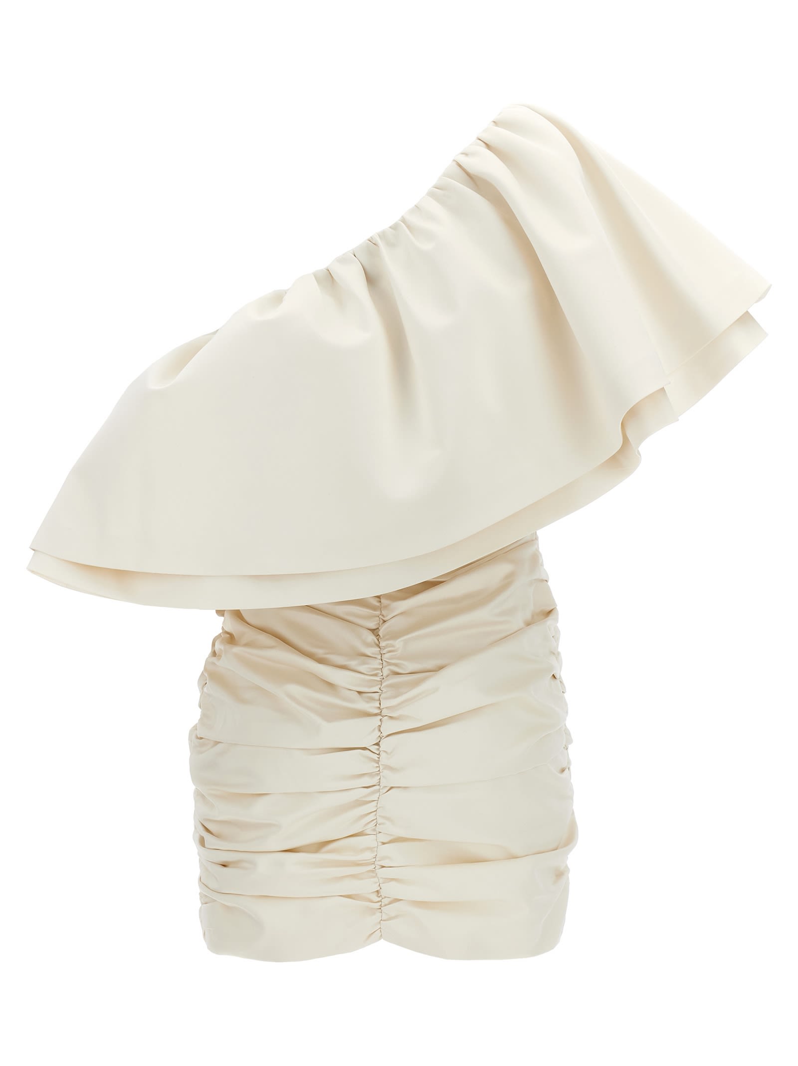 Shop Rotate Birger Christensen Bridal Capsule Ruffle Dress In White