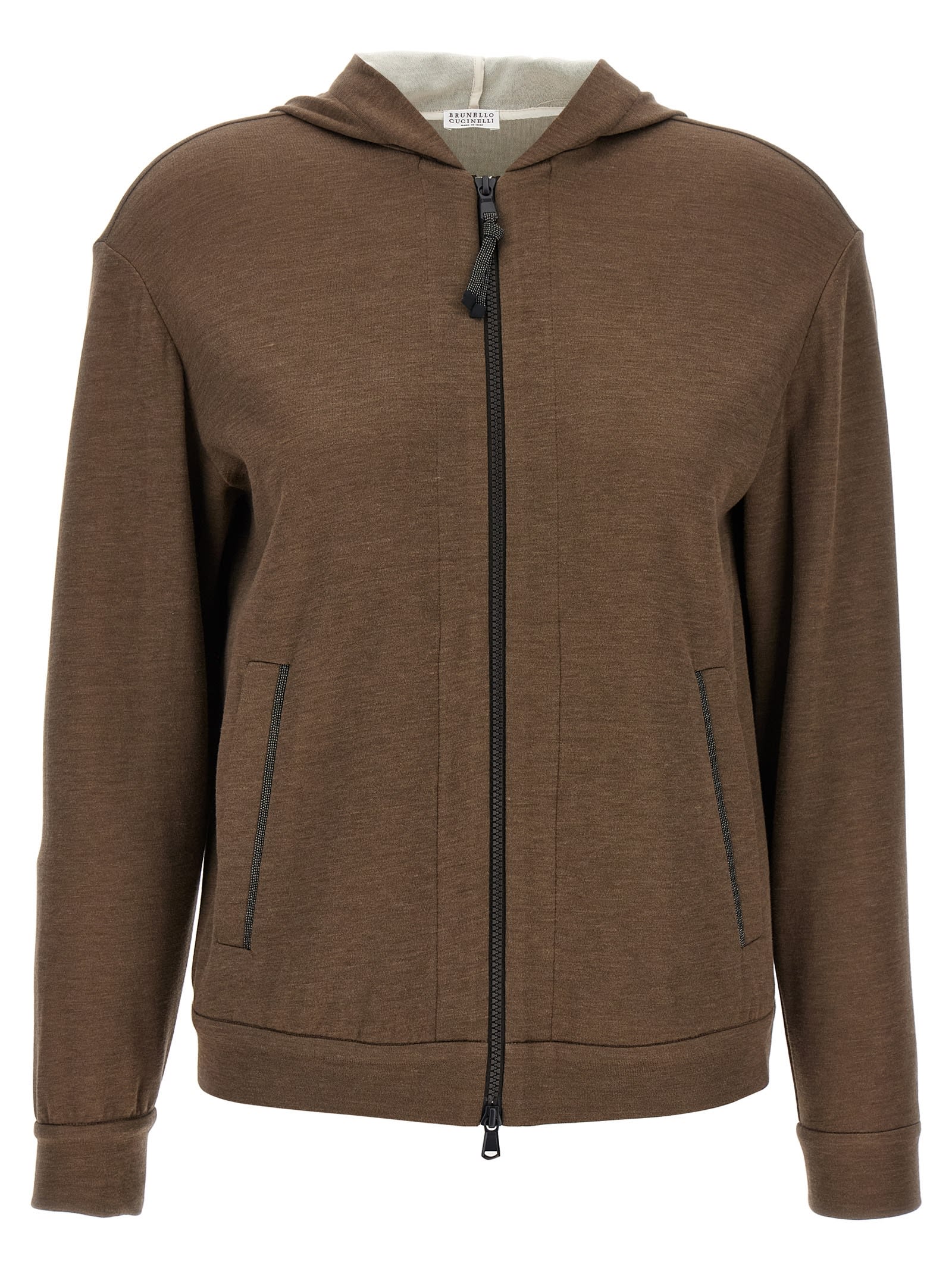 precious Zipper Pull Hoodie