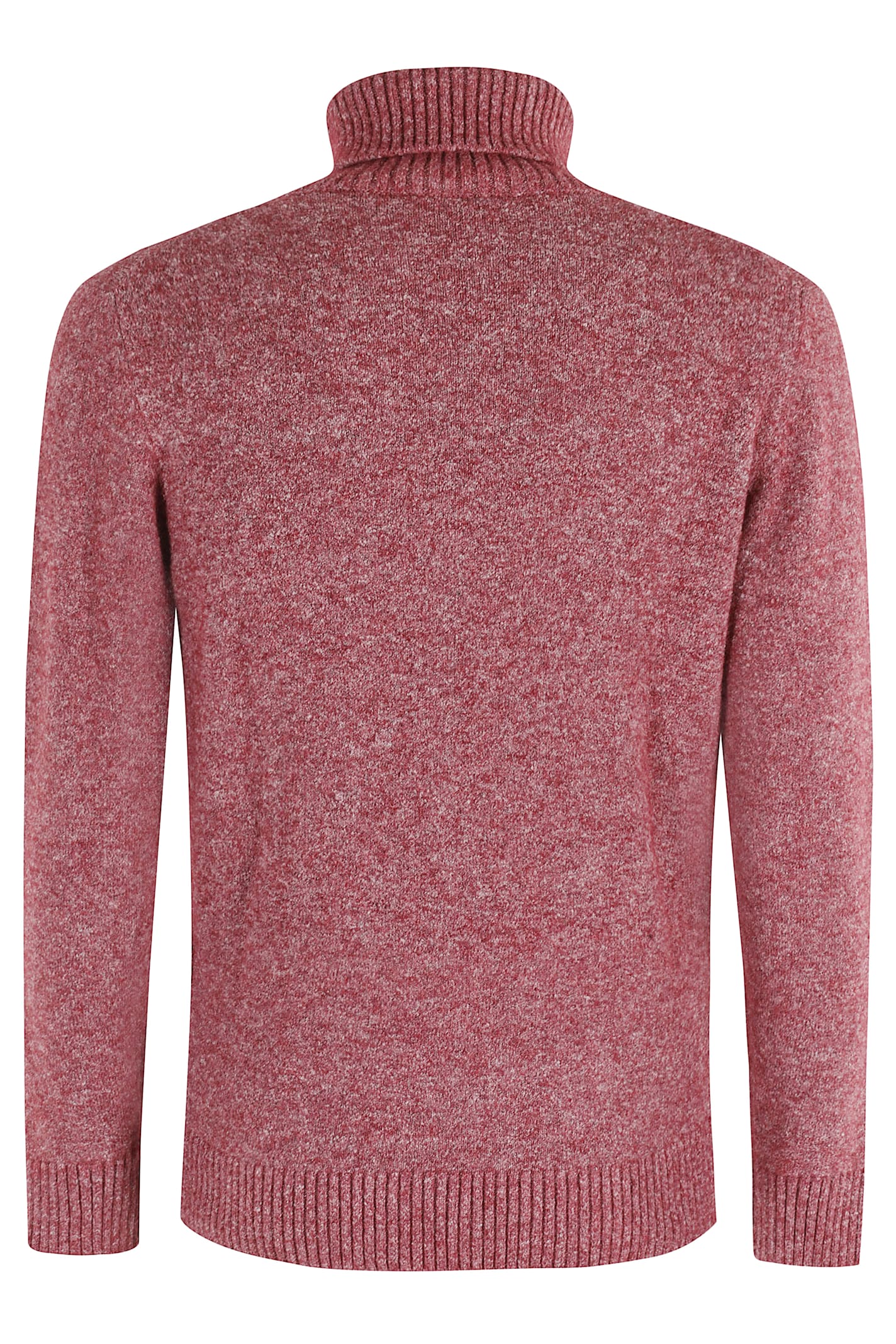 Kangra Cashmere Ribbed Turtleneck Sweater In Pink