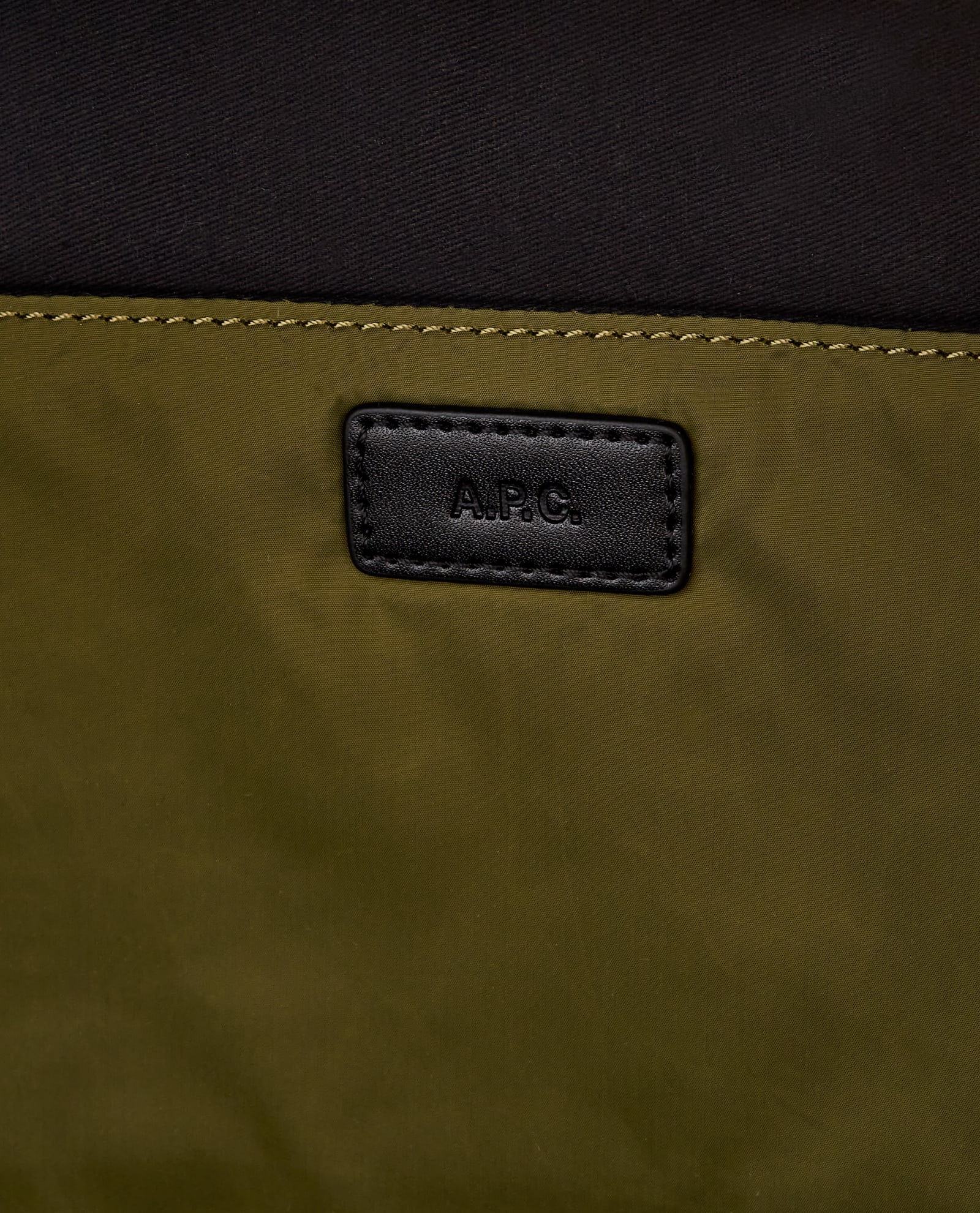 Shop Apc Blake Nylon Backpack In Green