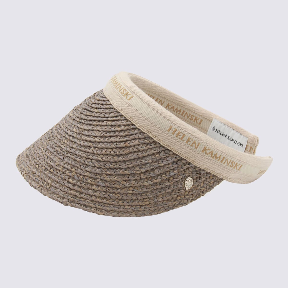 Helen Kaminski Melange Raffia Hat In Brown