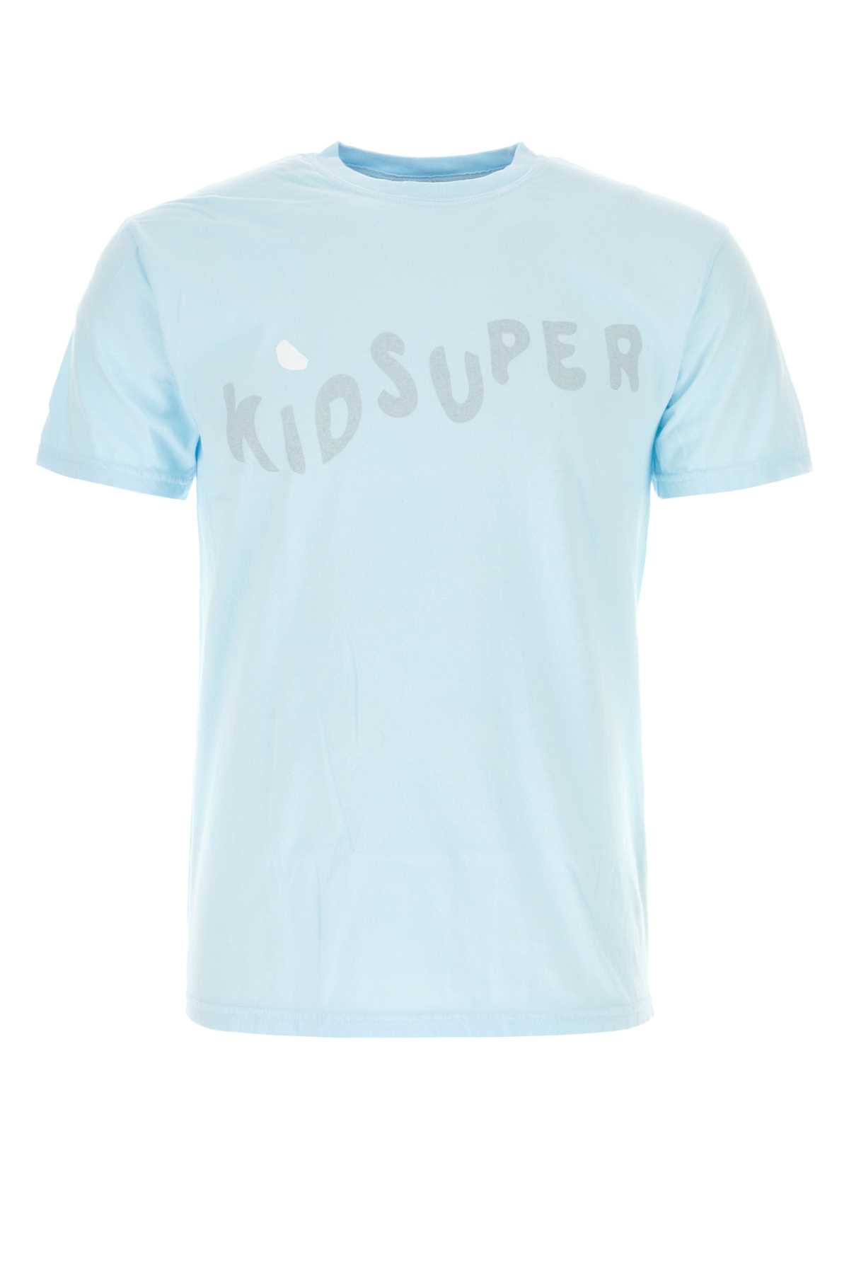 Light-blue Cotton T-shirt