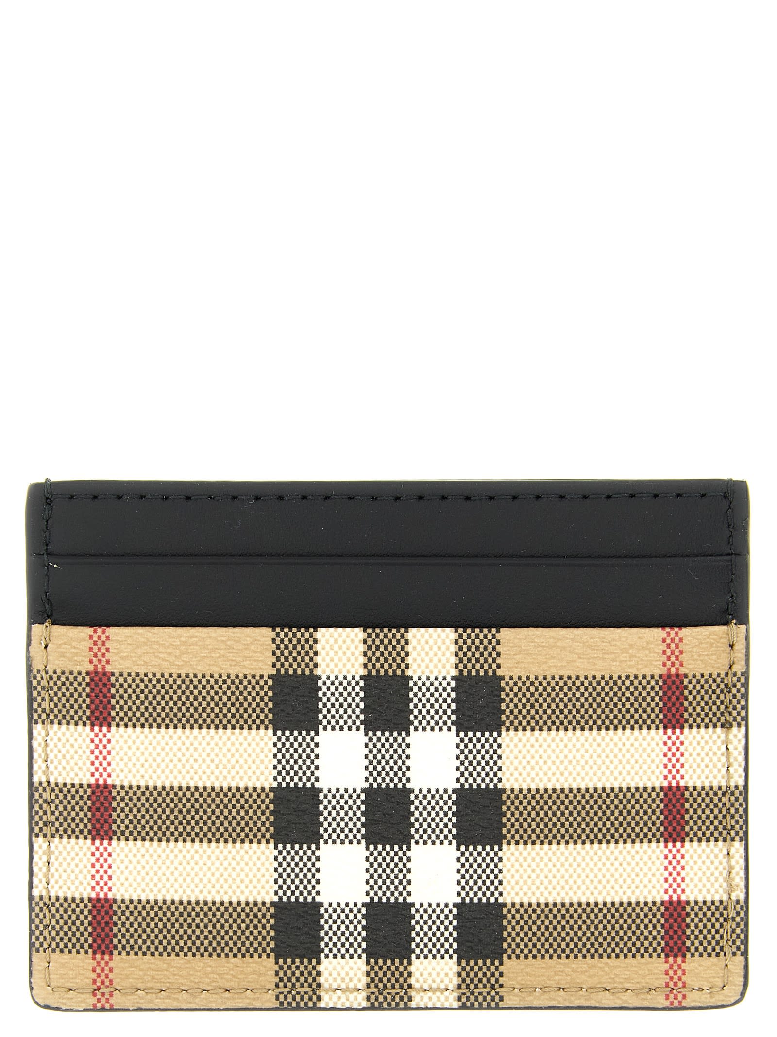 Burberry Sandon Cardholder Featuring Signature Pattern In Multi