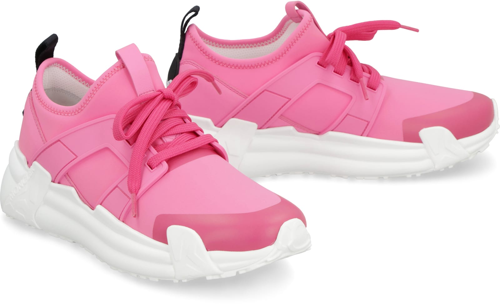 MONCLER LUNAROVE NEOPRENE LOW-TOP SNEAKERS