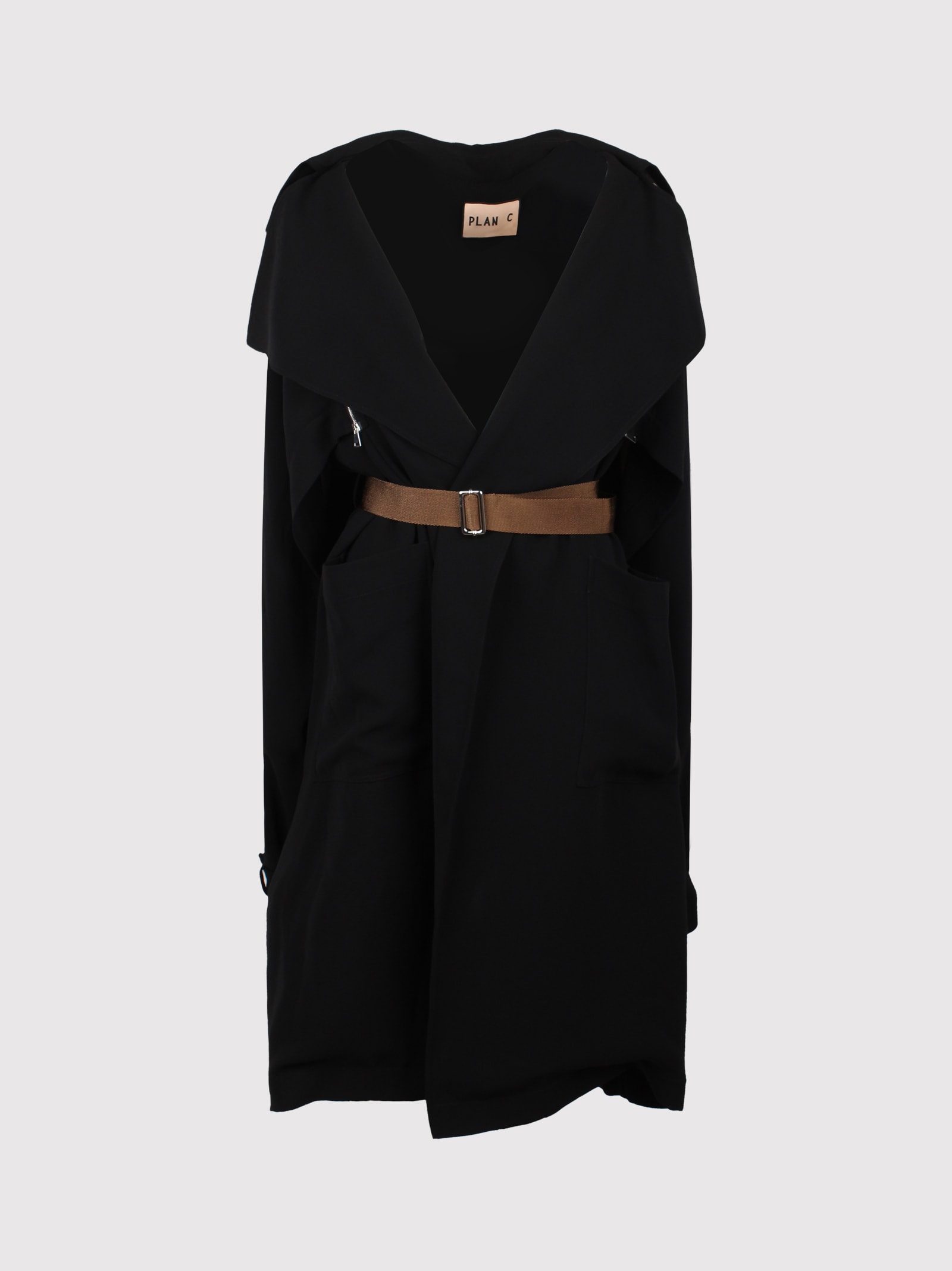 Shop Plan C Coat With Layered Design