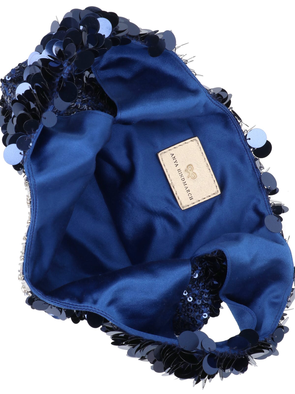 Anya Hindmarch Tony The Tiger Toasties Mini Tote Bag In Blue