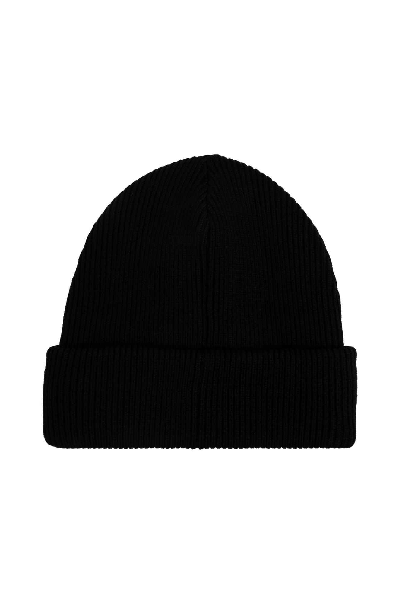Gucci Wool Beanie With Appliqué In Black