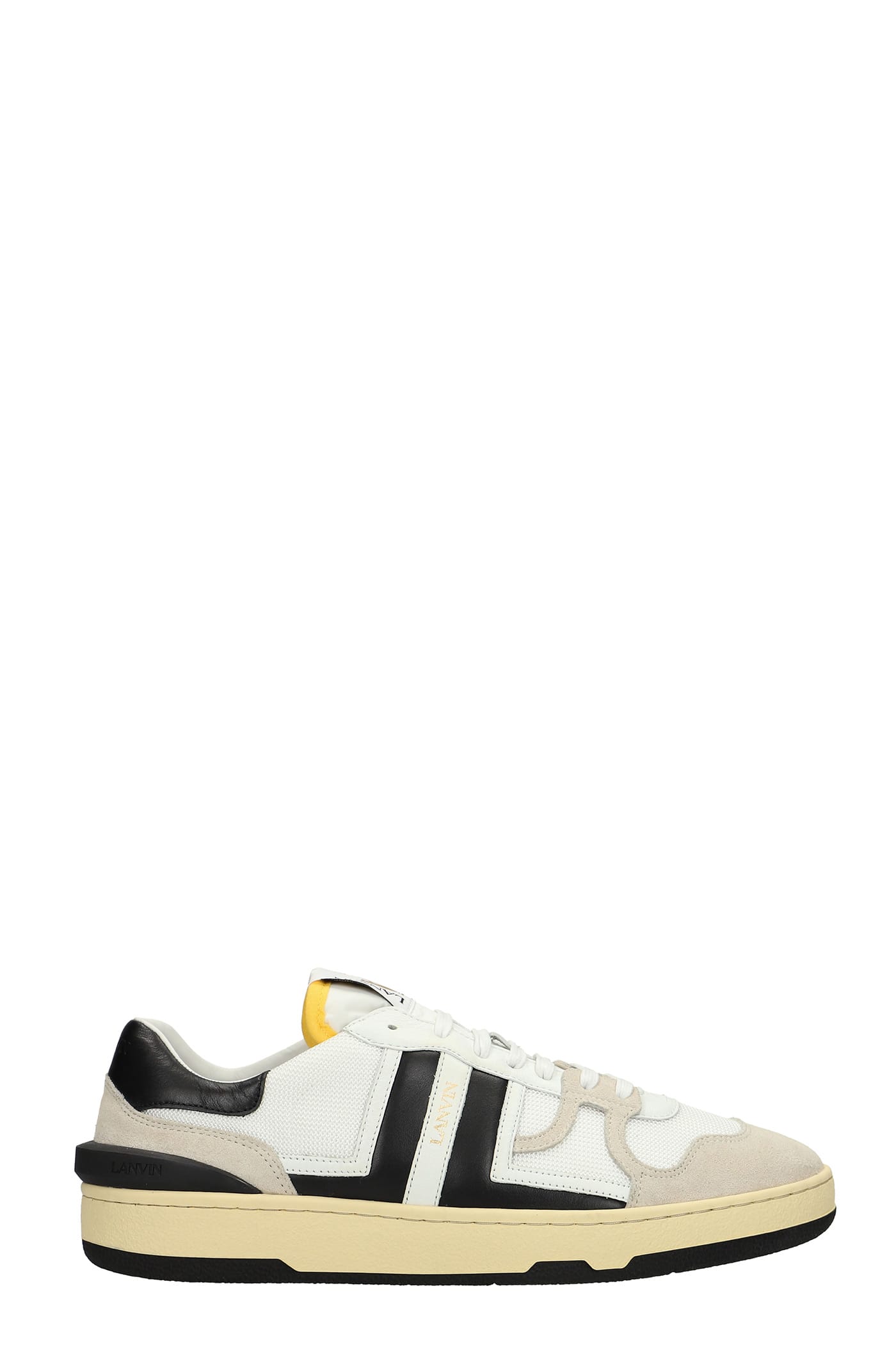 Lanvin Sneakers In White Polyester