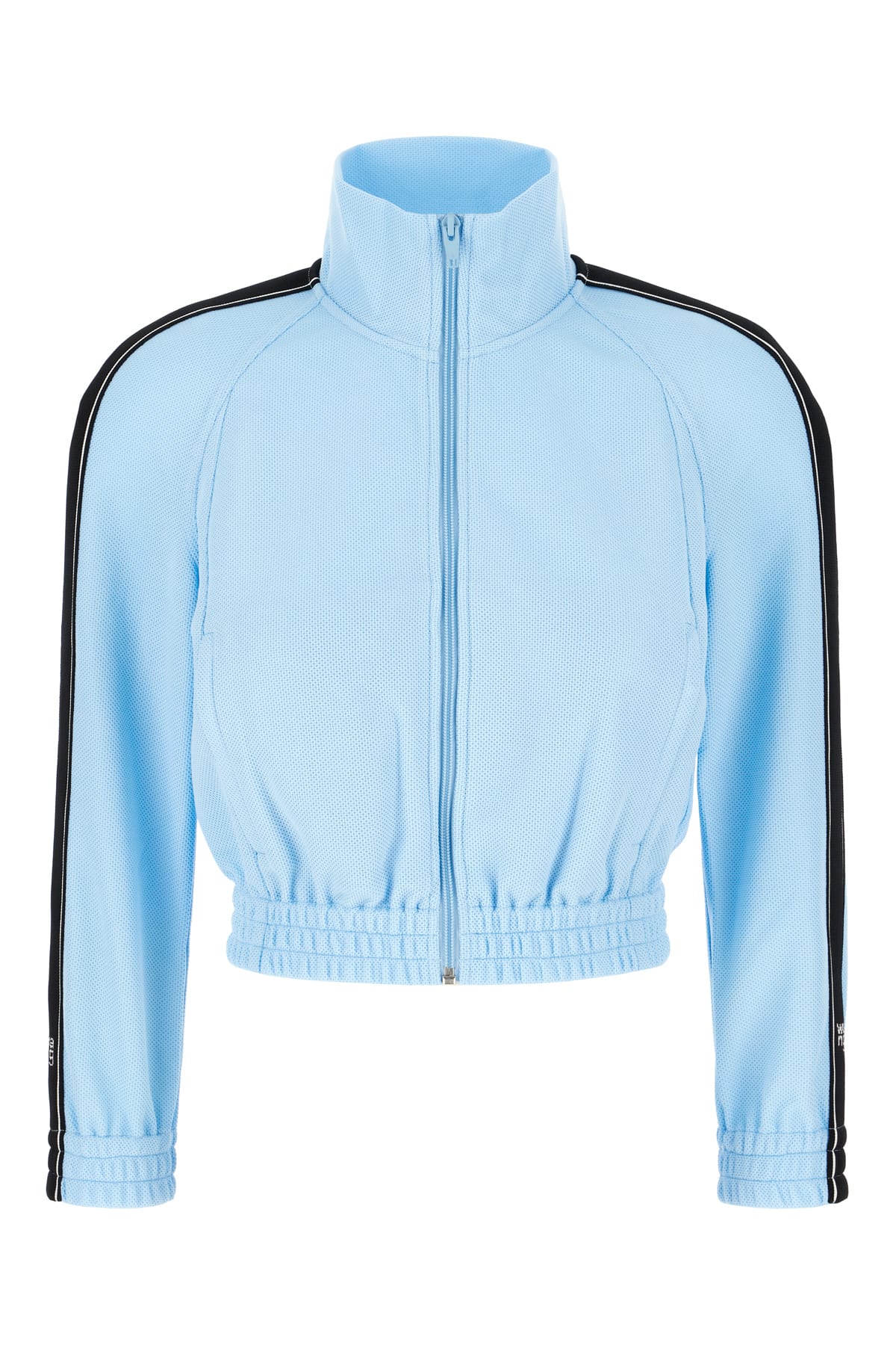 Alexander Wang T Light Blue Polyester Sweatshirt In Arctic