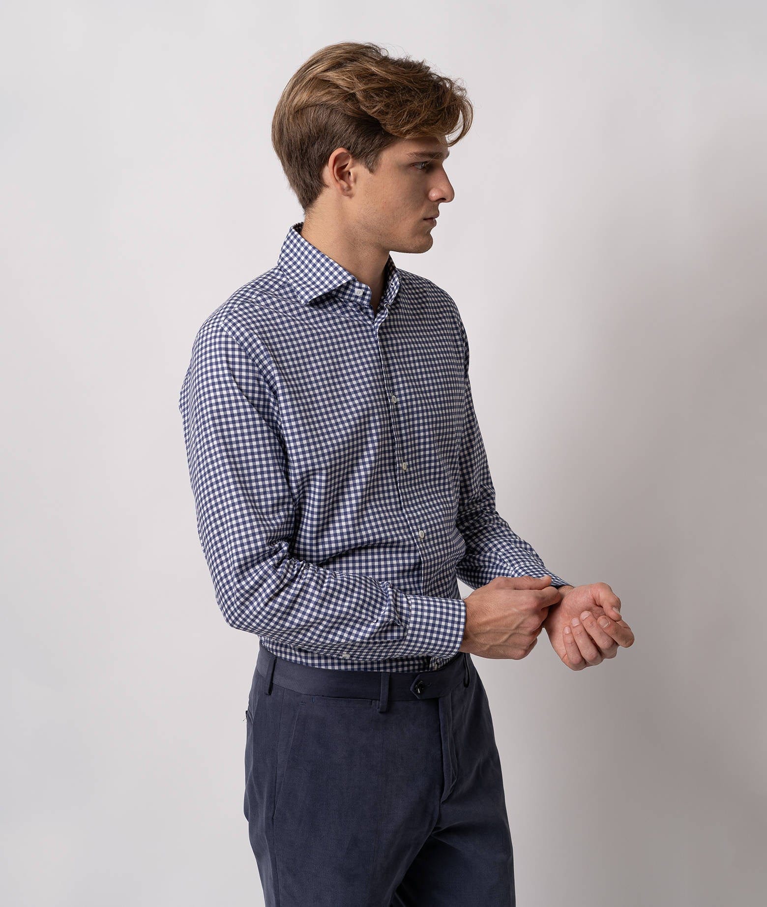 Larusmiani Casual Cotton Shirt Bercy T-shirt In Blue