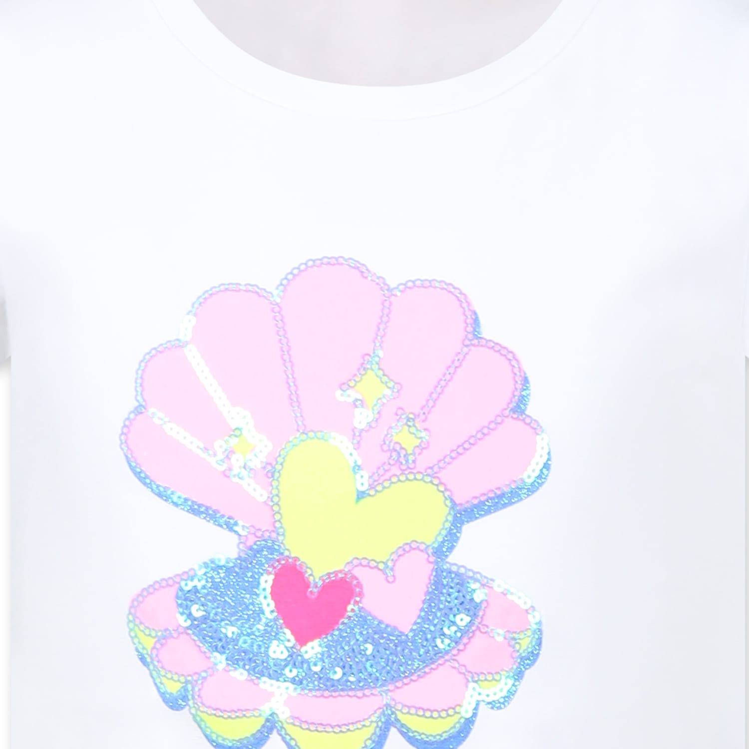 Billieblush Short-sleeved T-shirt In White