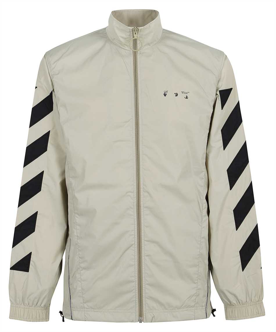 Off-white Nylon Jacket In Beige
