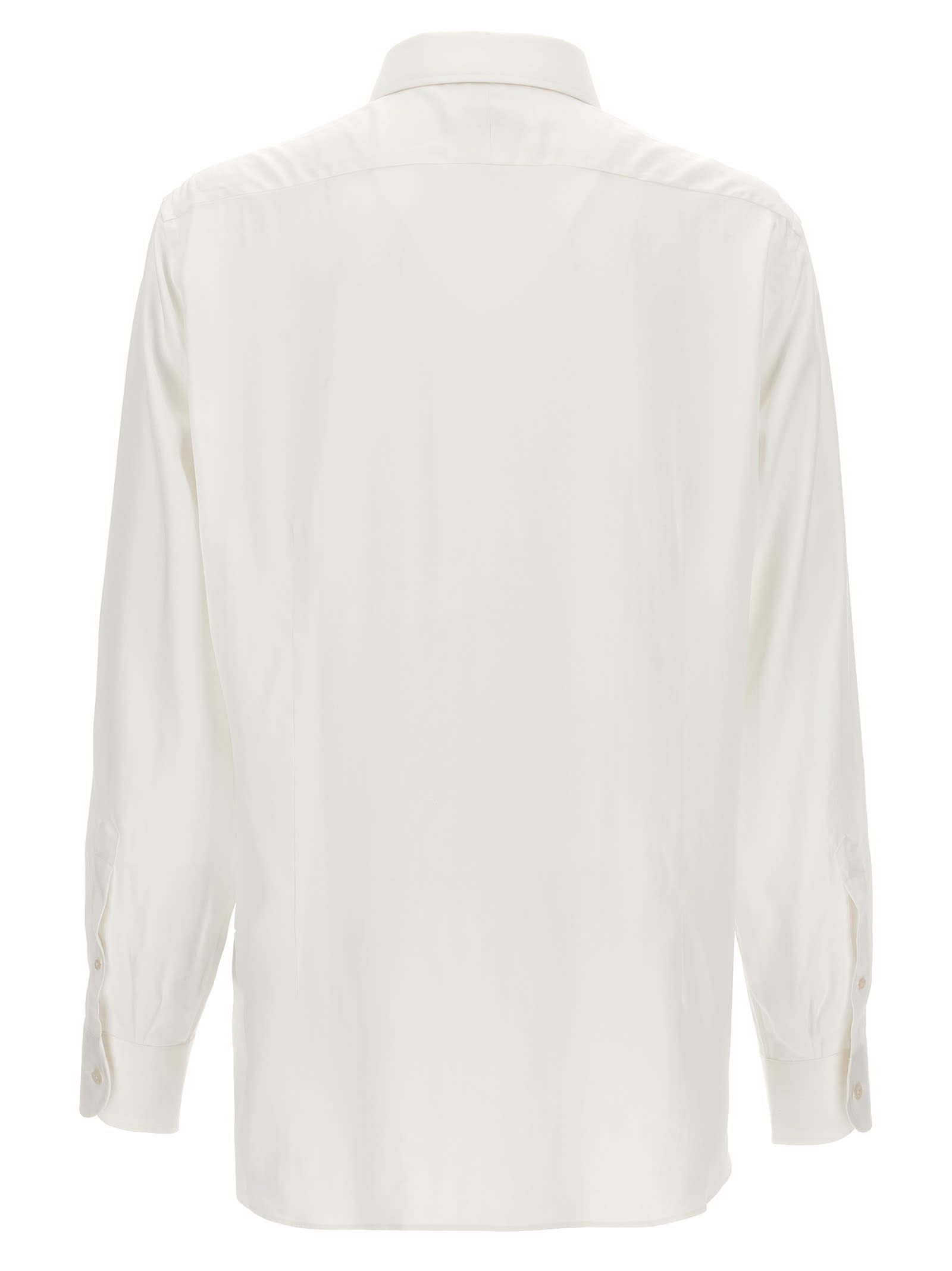 Shop Tom Ford Parachute Shirt In White
