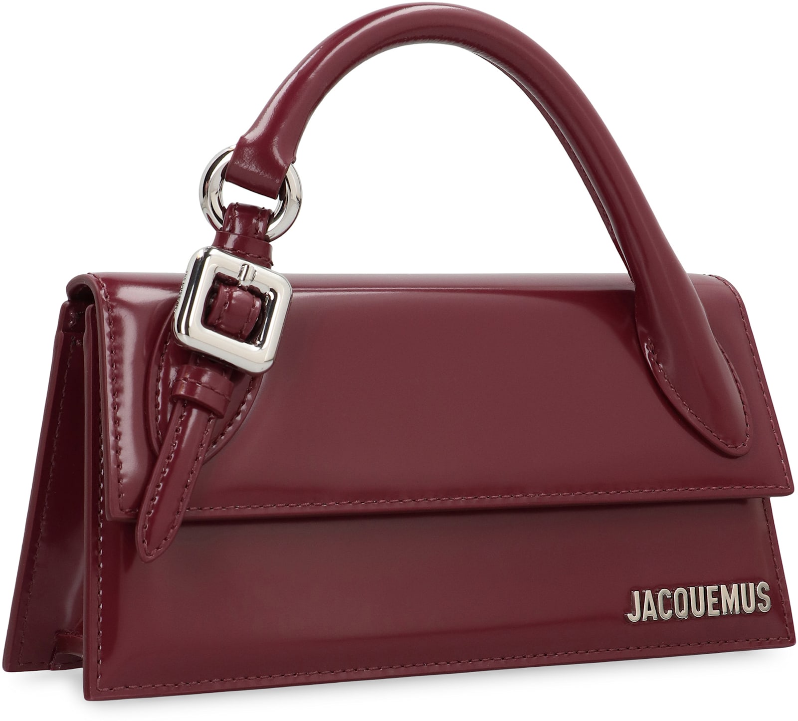 Jacquemus Handbag Le Chiquito In Leather In Purple