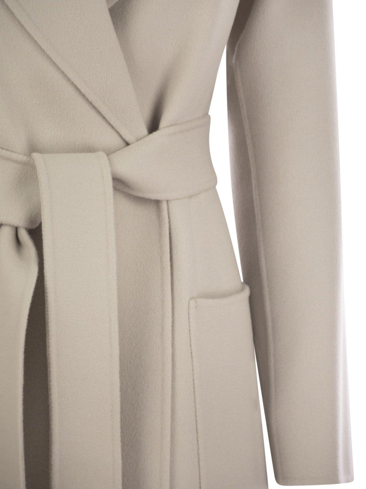 's Max Mara S Max Mara Paolore Wool Dressing Gown Coat In Grey
